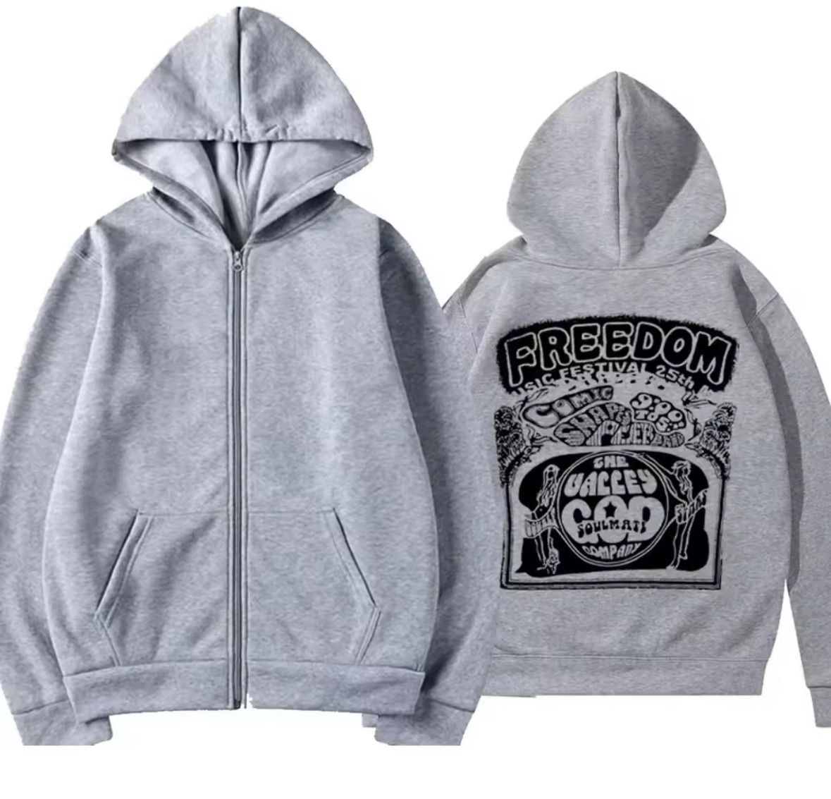 Other Freedom Music Festival Graphic High School Hoodies Size US M / EU 48-50 / 2 - 1 Thumbnail