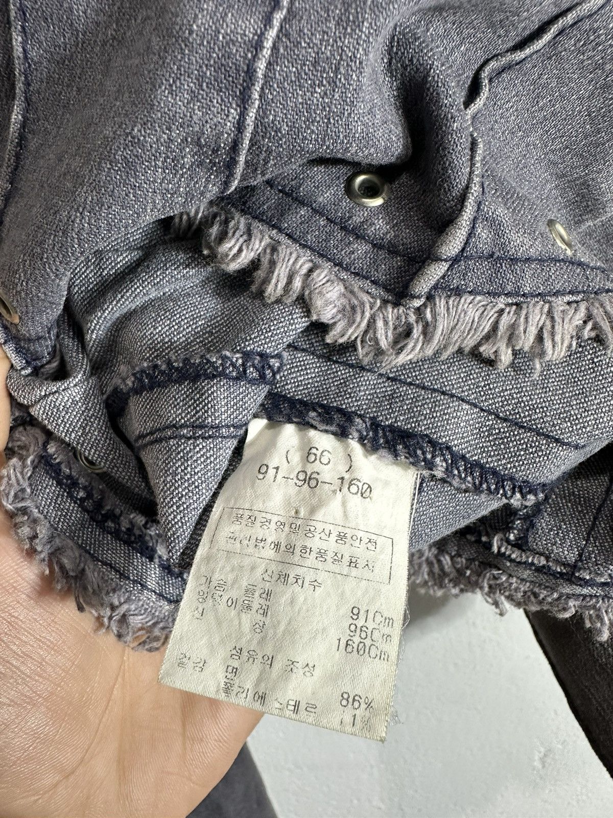 ADONISER MOHAIR CROPPED DISTRESSED JACKET FLARED SLEEVE