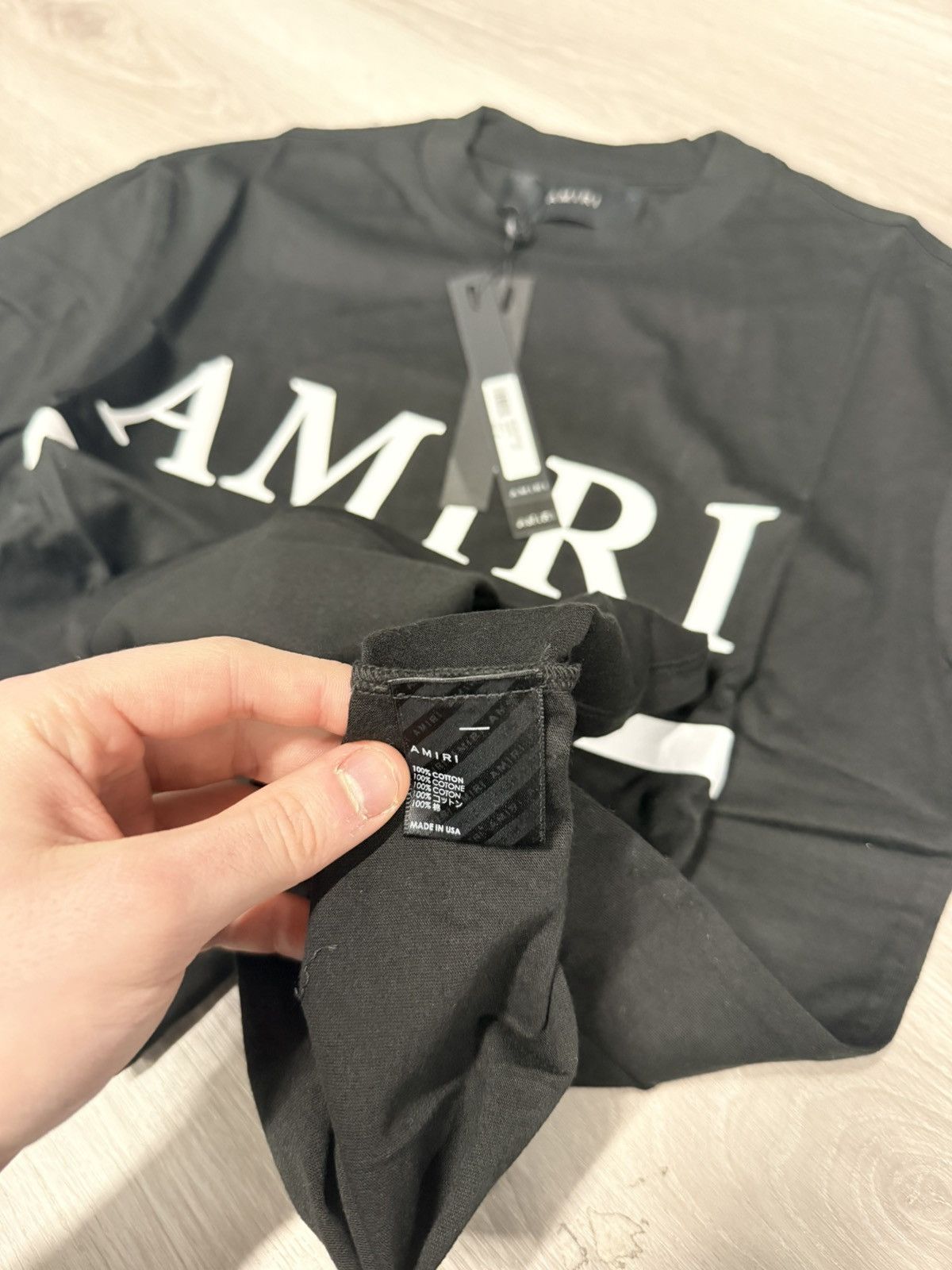 Amiri Amiri MA Bar Tee Size US XS / EU 42 / 0 - 4 Thumbnail