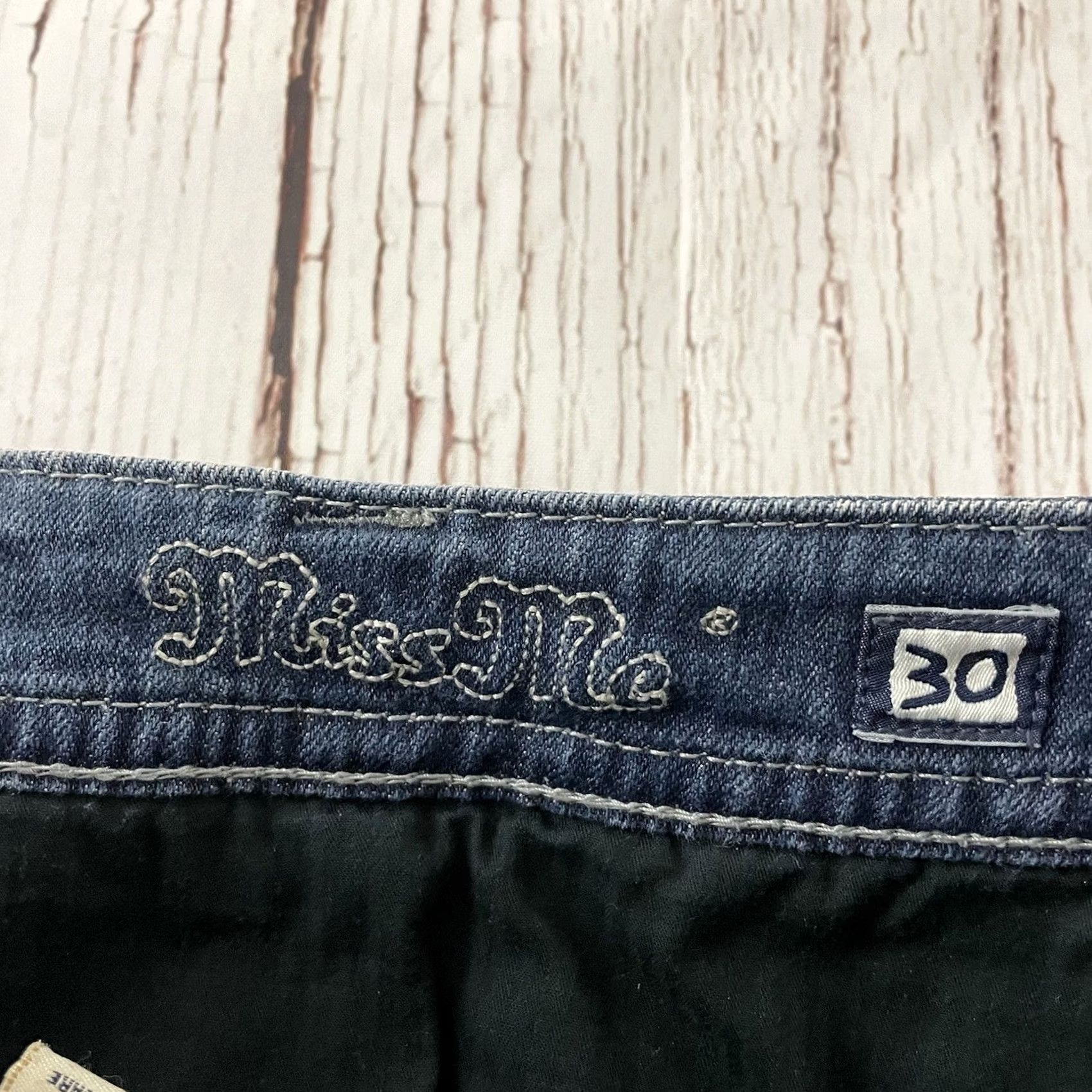 Miss Me Miss Me Jeans Bootscut Denim Blue Women 30 Medium Wash Jeans Womens Size 30 Miss Me Blue Denim Jeans Women's 30 Size 30" / US 8 / IT 44 - 3 Thumbnail