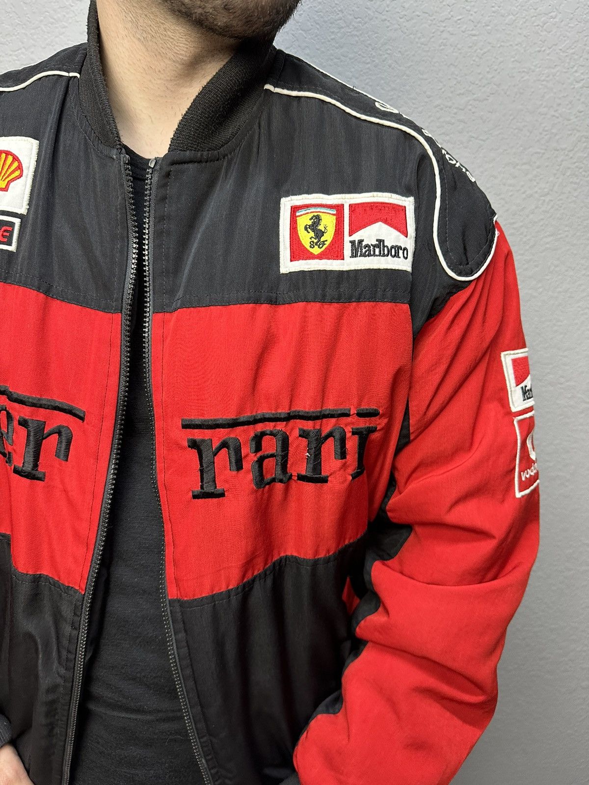 Ferrari × Formula 1 × Vintage Vintage Ferrari Marlboro Jacket Schumacher Embroidered Logo Size US L / EU 52-54 / 3 - 9 Thumbnail