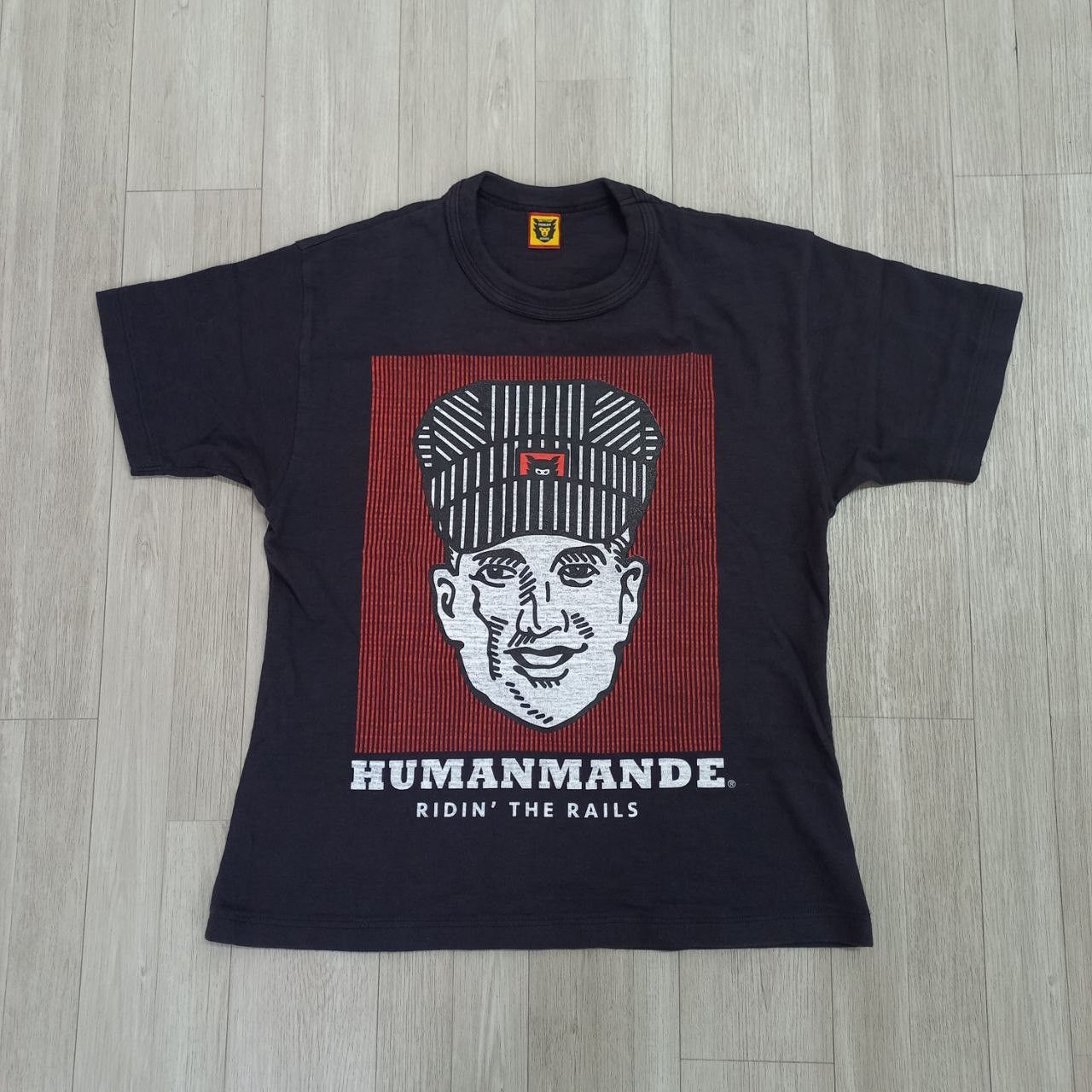 Human Made × Nigo HUMAN MADE Ridin' the Rail T-shirt Size US S / EU 44-46 / 1 - 2 Thumbnail