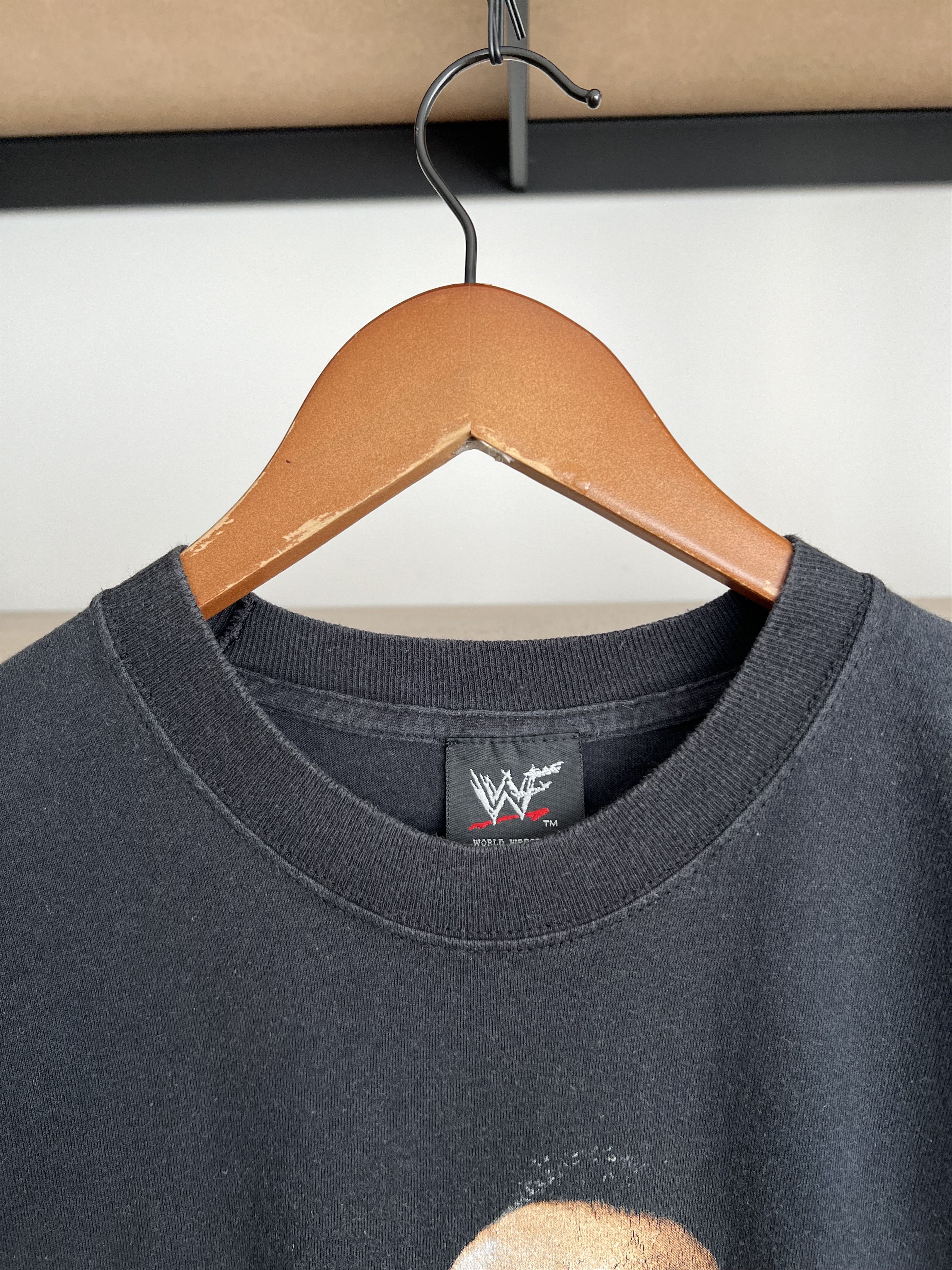 WWE Vintage 2000 The Rock Dwayne Johnson WWE Black T-shirt Size US S / EU 44-46 / 1 - 13 Thumbnail
