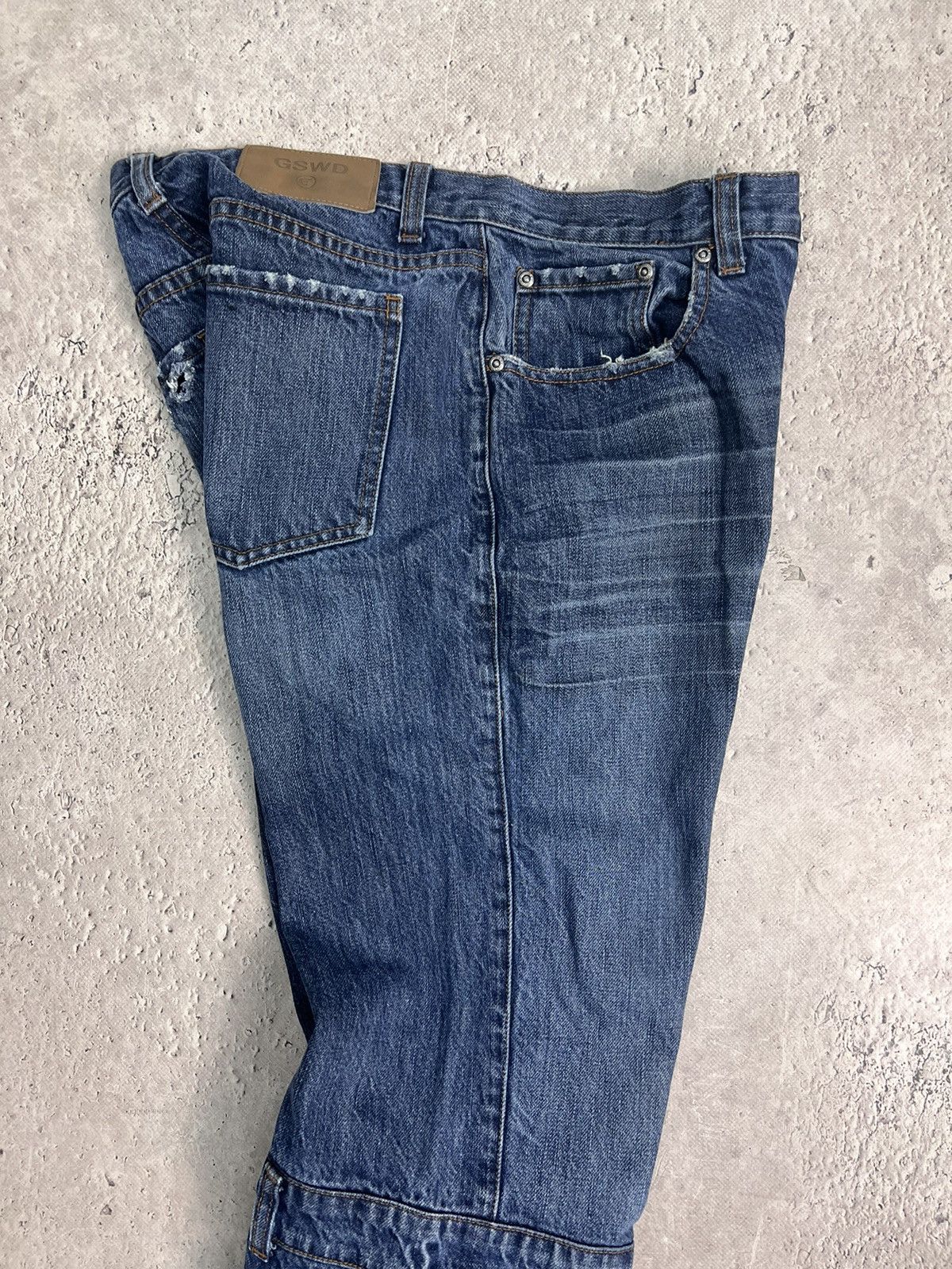 14th Addiction × Japanese Brand × Le Grande Bleu (L.G.B.) Junya Watanabe G Star Style Raw Bondage GOA Cargo Pants Size US 32 / EU 48 - 9 Thumbnail