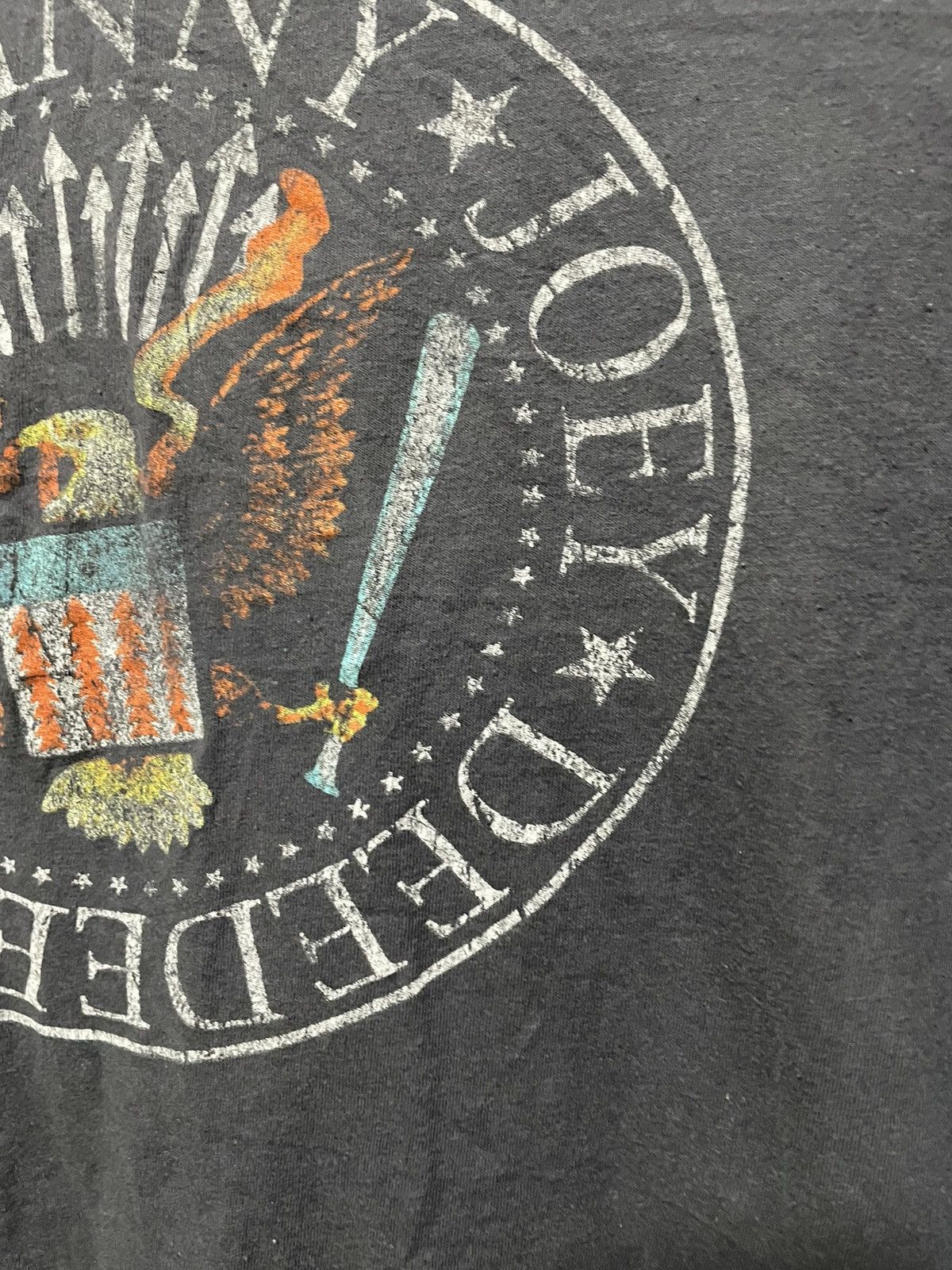 Band Tees 00s Ramones Big Logo Band Tee Vintage T Shirt Streetwear Size US L / EU 52-54 / 3 - 7 Thumbnail