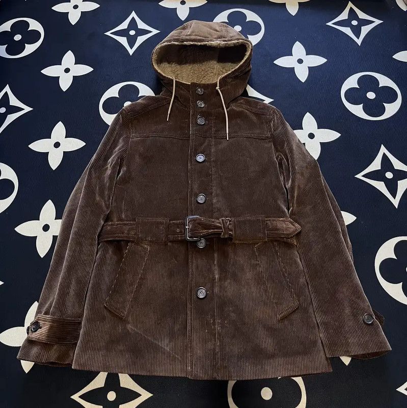 Prada Prada Brown Silk Men's Coat Size US M / EU 48-50 / 2 - 1 Thumbnail