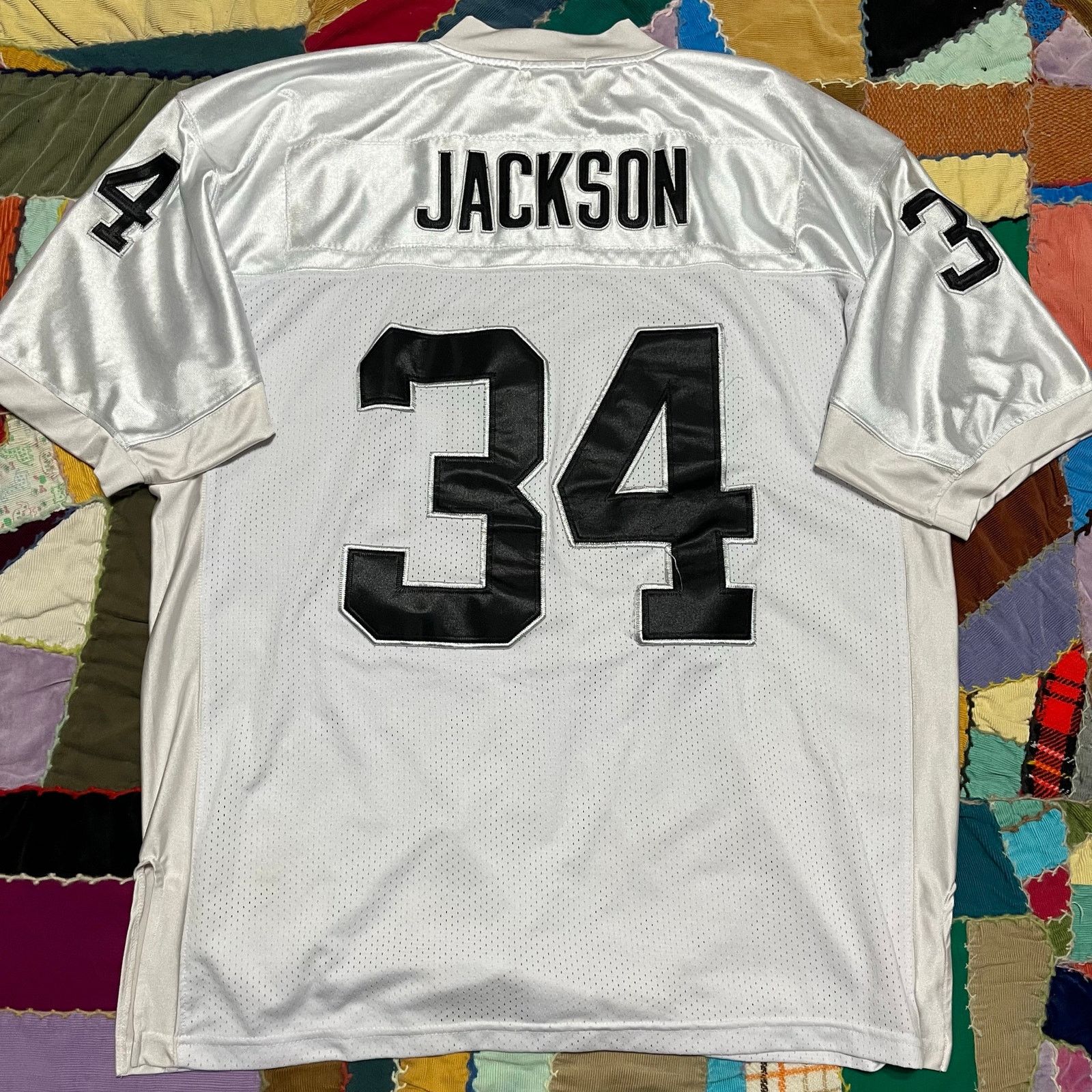 Mitchell & Ness Oakland Raiders Bo Jackson #34 Football NFL Mitchell & Ness Size XL / US 12-14 / IT 48-50 - 1 Thumbnail