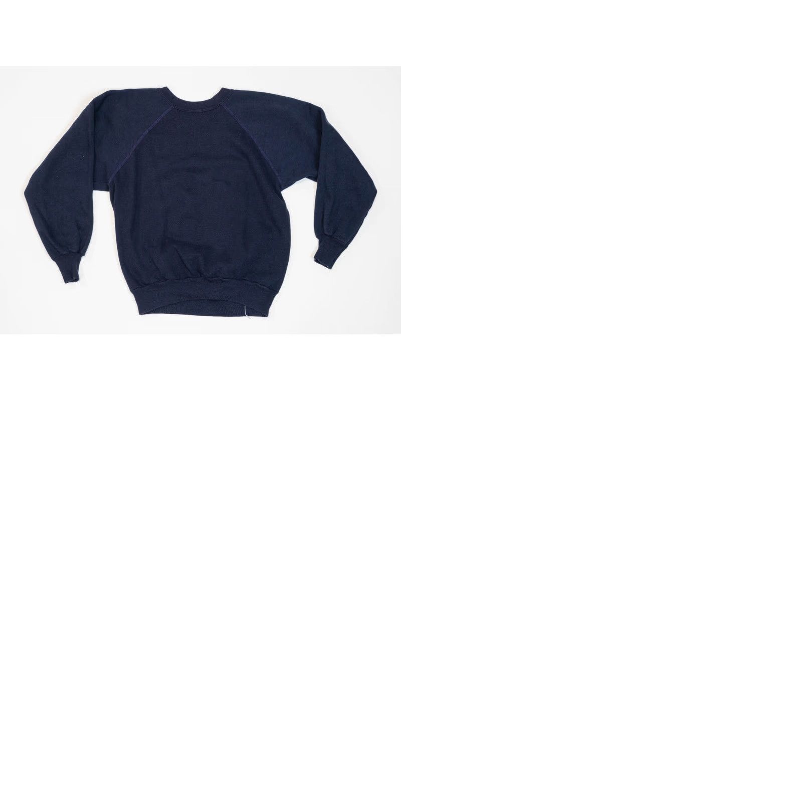 Vintage VINTAGE Pannill Sweatshirt Women M Blue 80s USA Crew Neck Pullover Satin Cotton Blend Regular Size Size M / US 6-8 / IT 42-44 - 9 Thumbnail