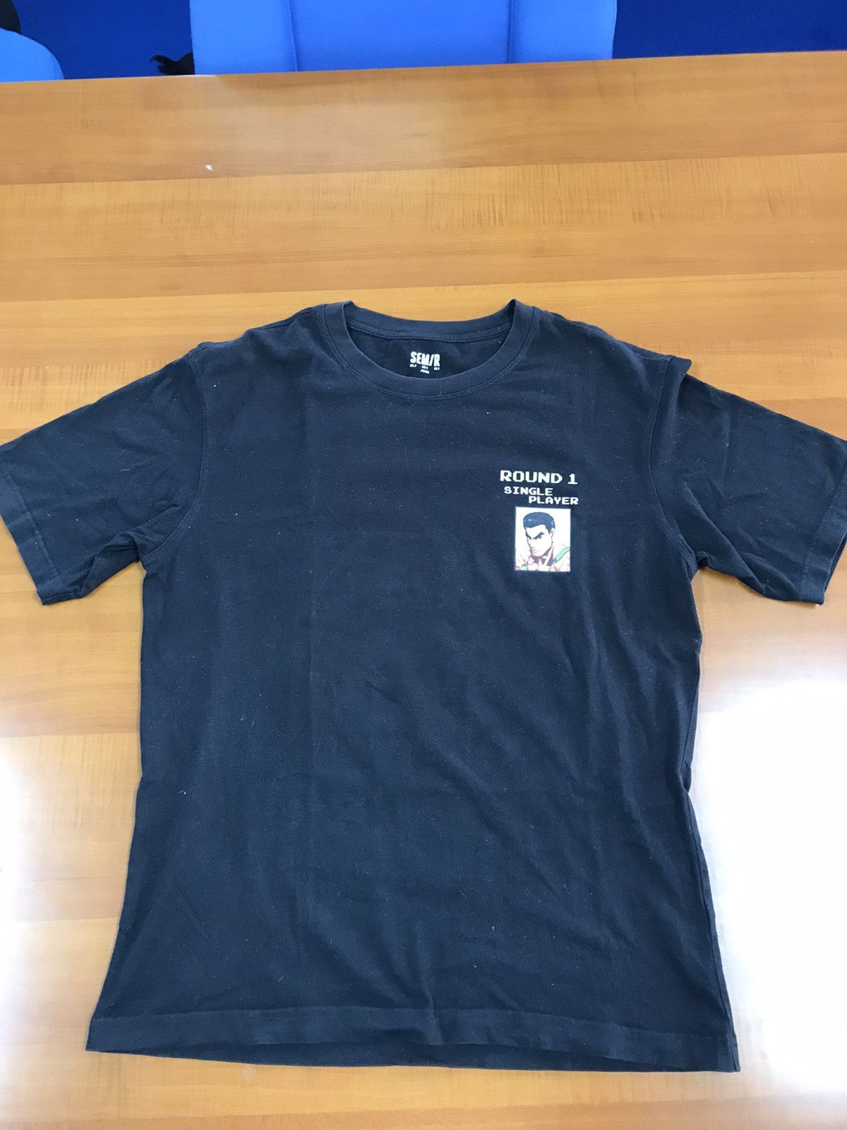 Vintage 🎮 SEM/R Retro Fighter Tee – Size L 🎮 Size US M / EU 48-50 / 2 - 13 Thumbnail