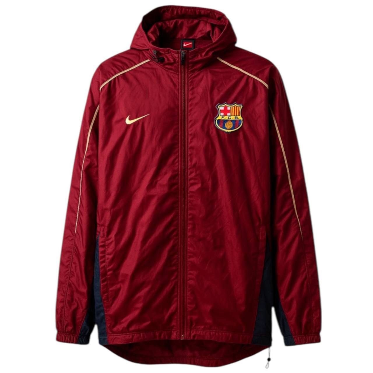 Nike 2001/2002 RARE BARCELONA FC NIKE DRILL TRACK TOP JACKET XXL Size US XXL / EU 58 / 5 - 1 Thumbnail