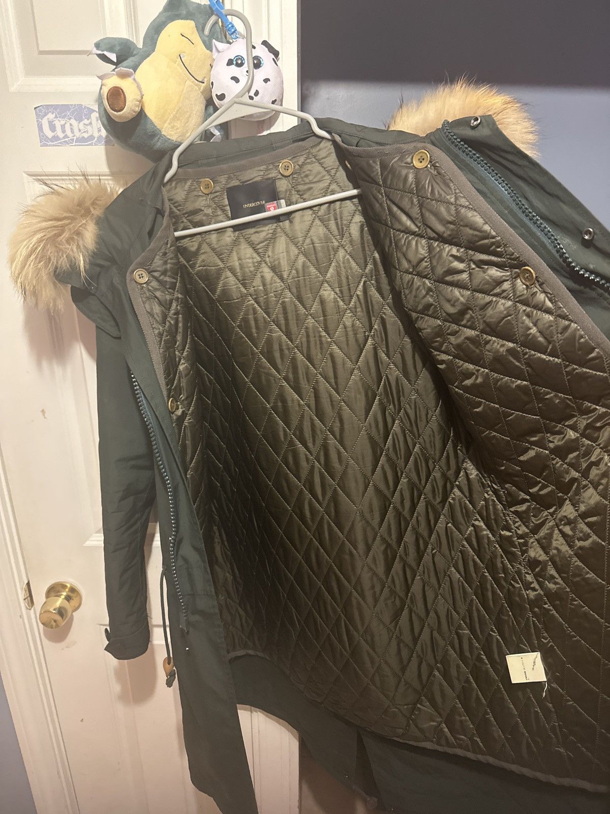 Undercover UNDERCOVER AW15 SLASH MAGAZINE FUR PARKA Size US M / EU 48-50 / 2 - 4 Thumbnail