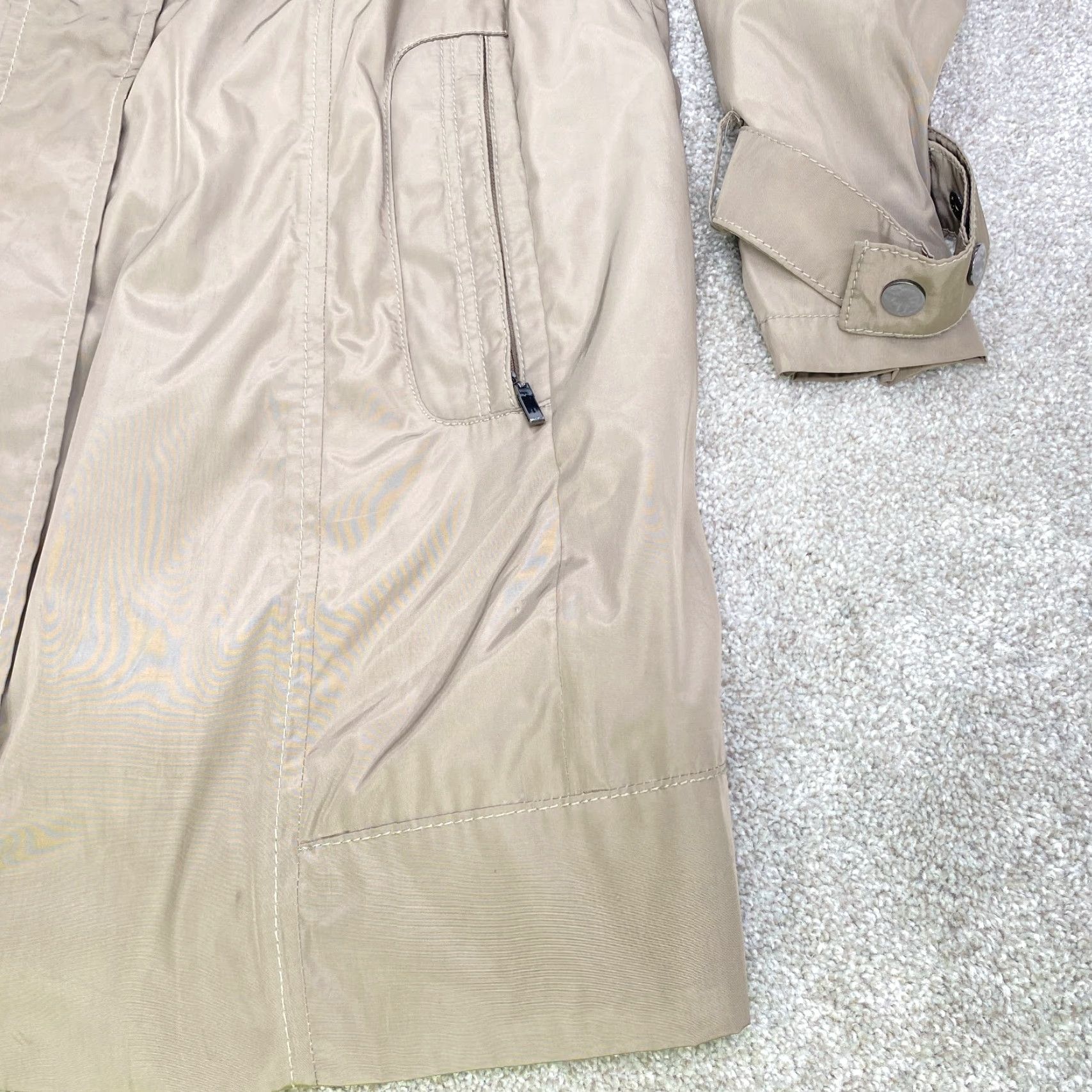 Orvis Orvis Rain Jacket Women’s L Stone Pockets Packable Hood Drawstring Jacket Size L / US 10 / IT 46 - 3 Thumbnail