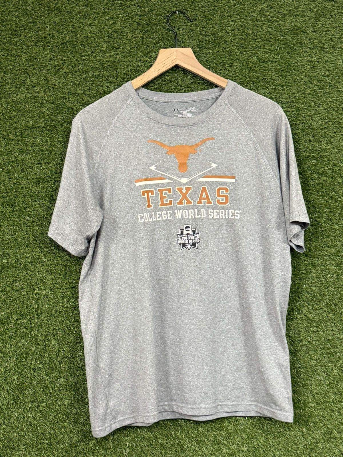 Under Armour University of Texas Under Armour Longhorn UT Grey Tee Medium Size US M / EU 48-50 / 2 - 2 Thumbnail