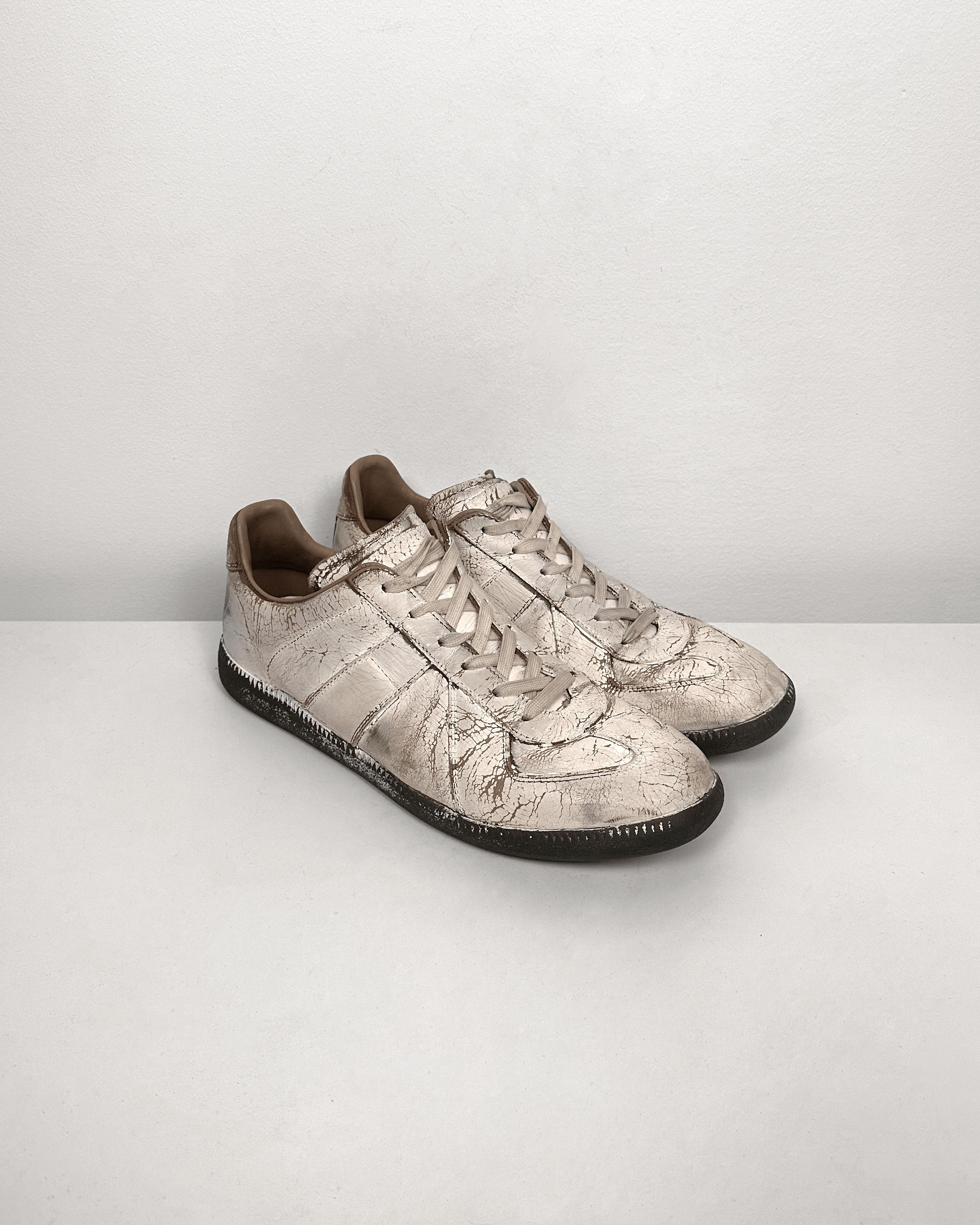 Maison Margiela Margiela replica sneaker CREAM color | Grailed