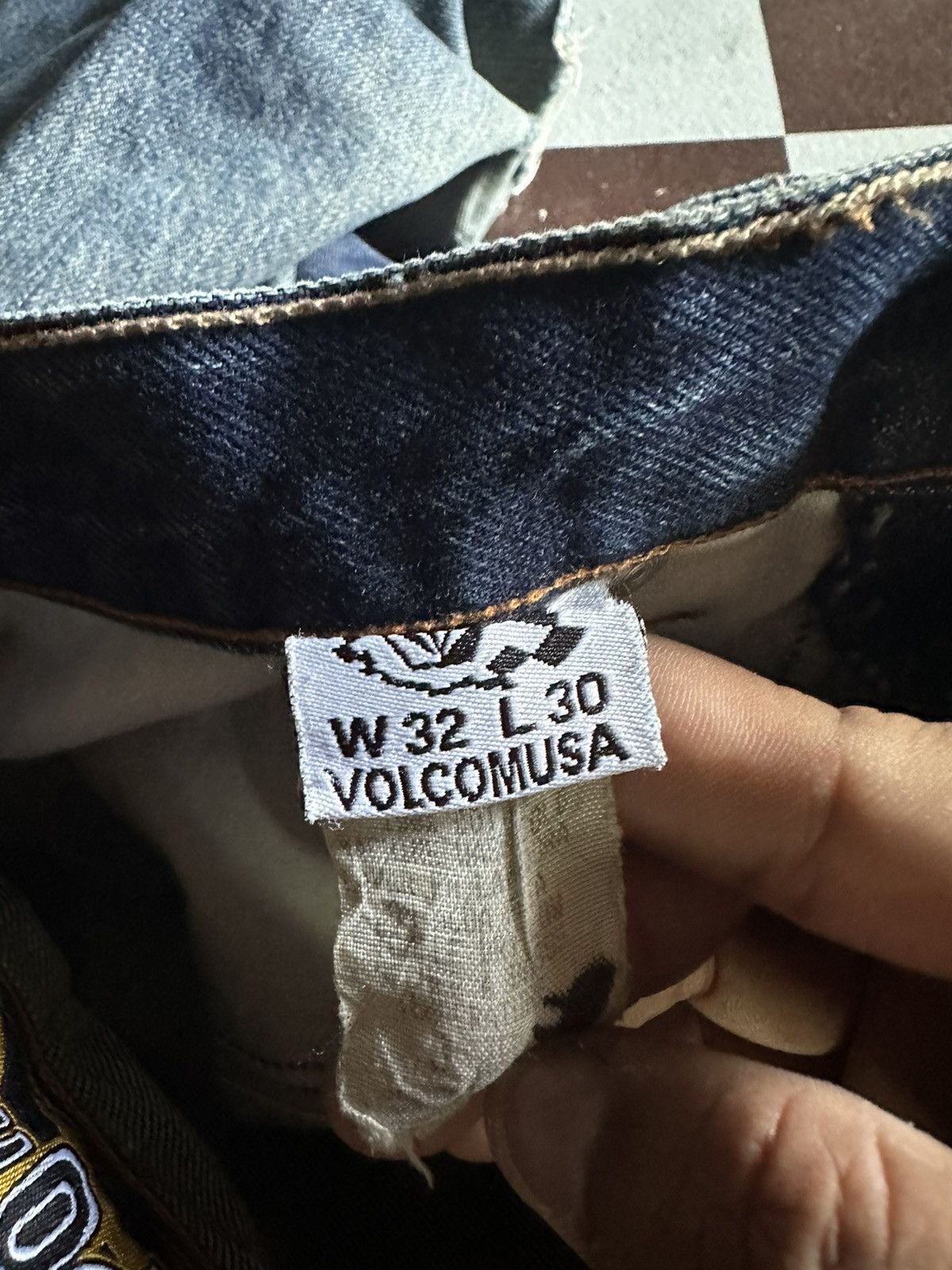 Vintage × Volcom Vintage Volcom rusty wash distressed denim jeans Size US 30 / EU 46 - 8 Thumbnail