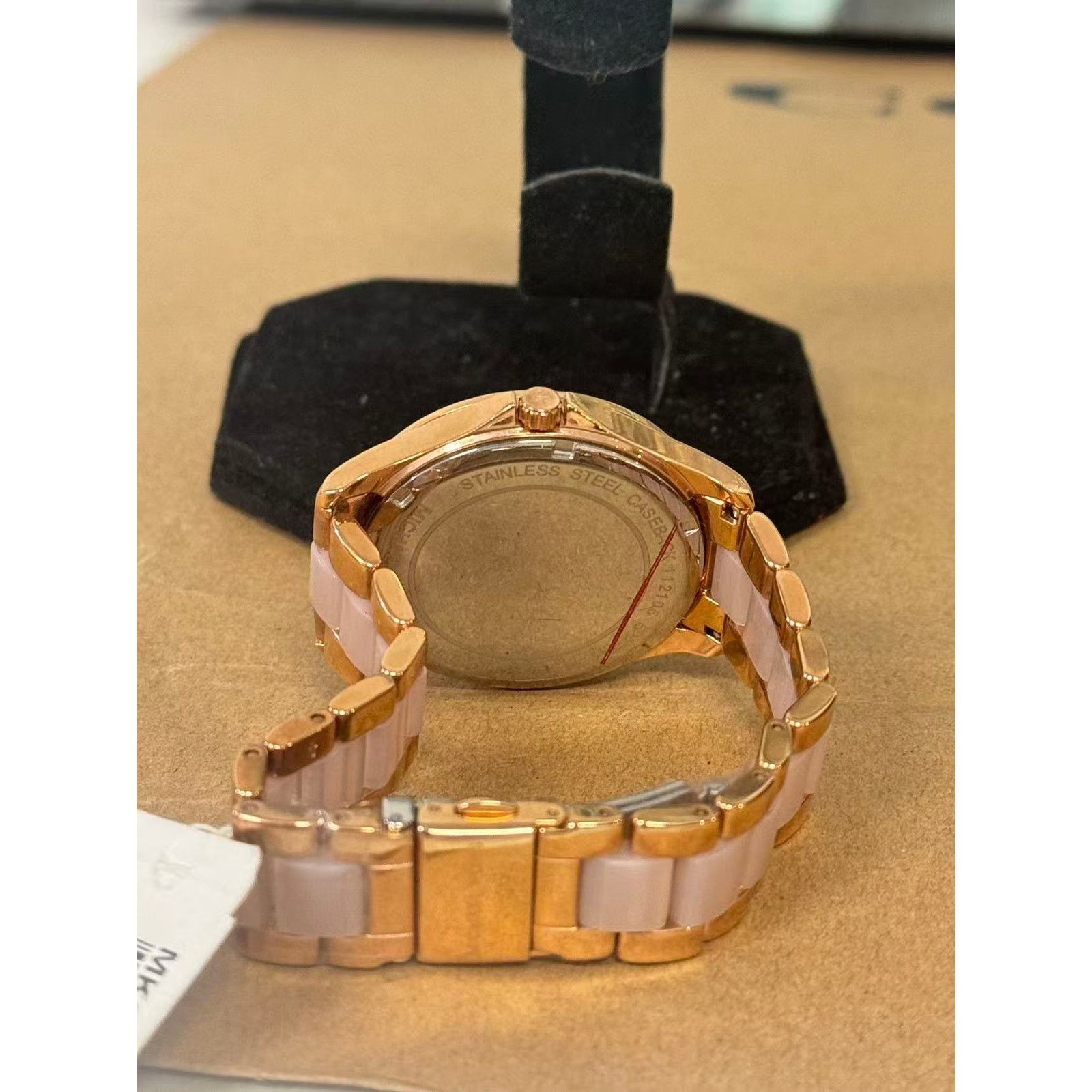 Michael Kors Michael Kors MK6657 Riley Chronograph Stainless Steel Watch Size ONE SIZE - 5 Thumbnail
