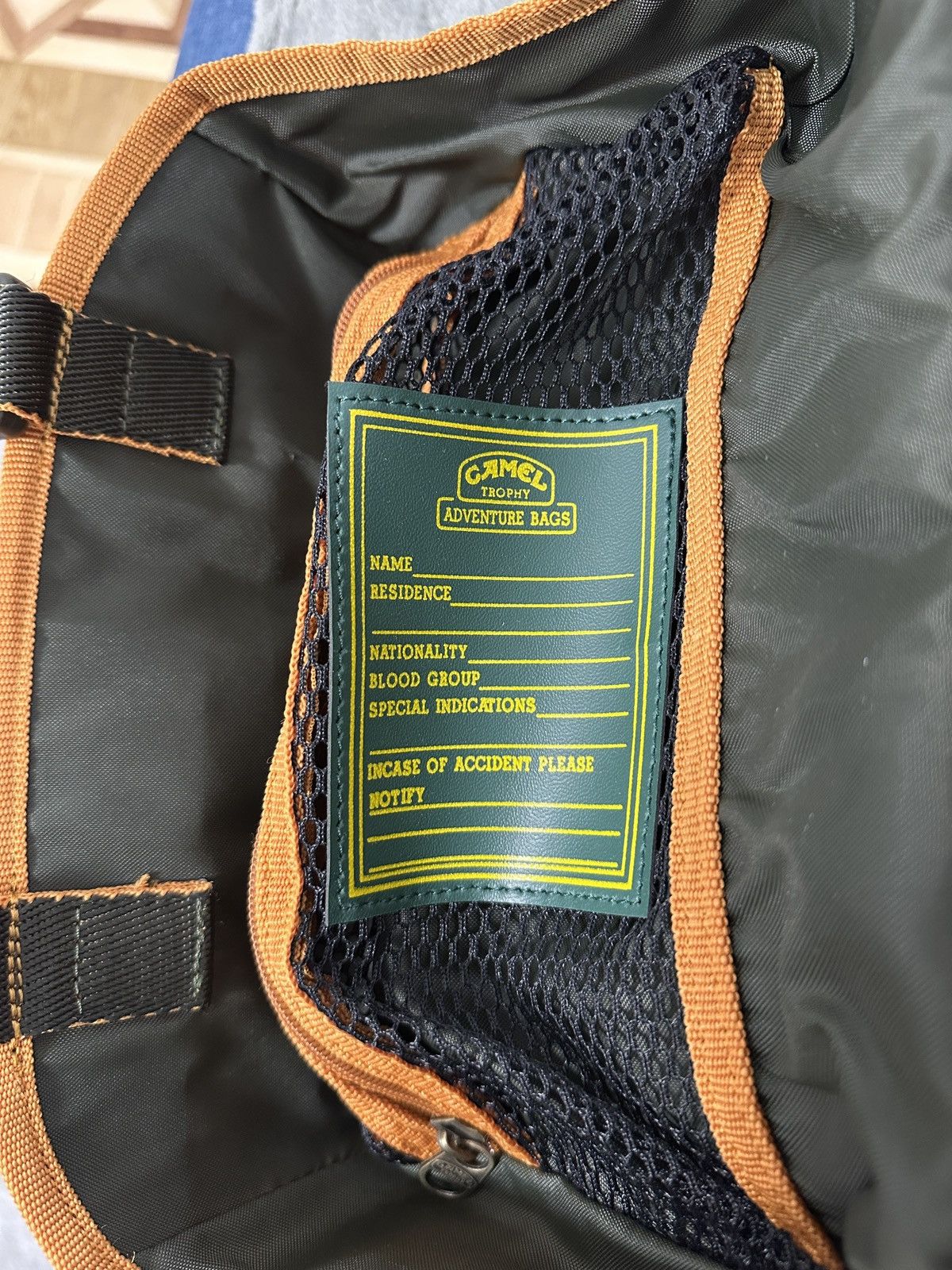 Camel Vintage Camel Trophy Adventure Bags Rare Size ONE SIZE - 16 Thumbnail
