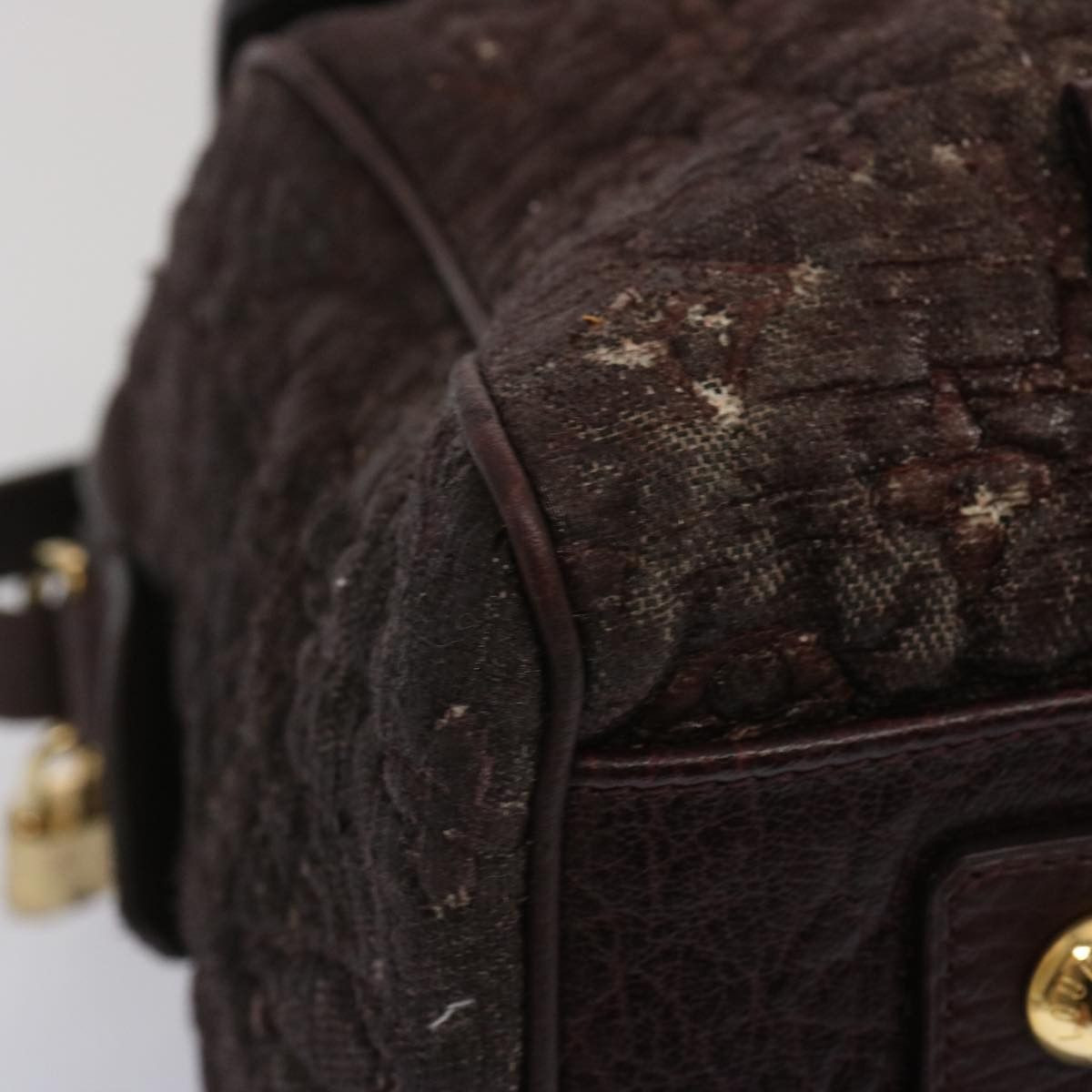 Louis Vuitton LOUIS VUITTON Monogram Volupte Psyche Hand Bag Bordeaux Size ONE SIZE - 16 Thumbnail