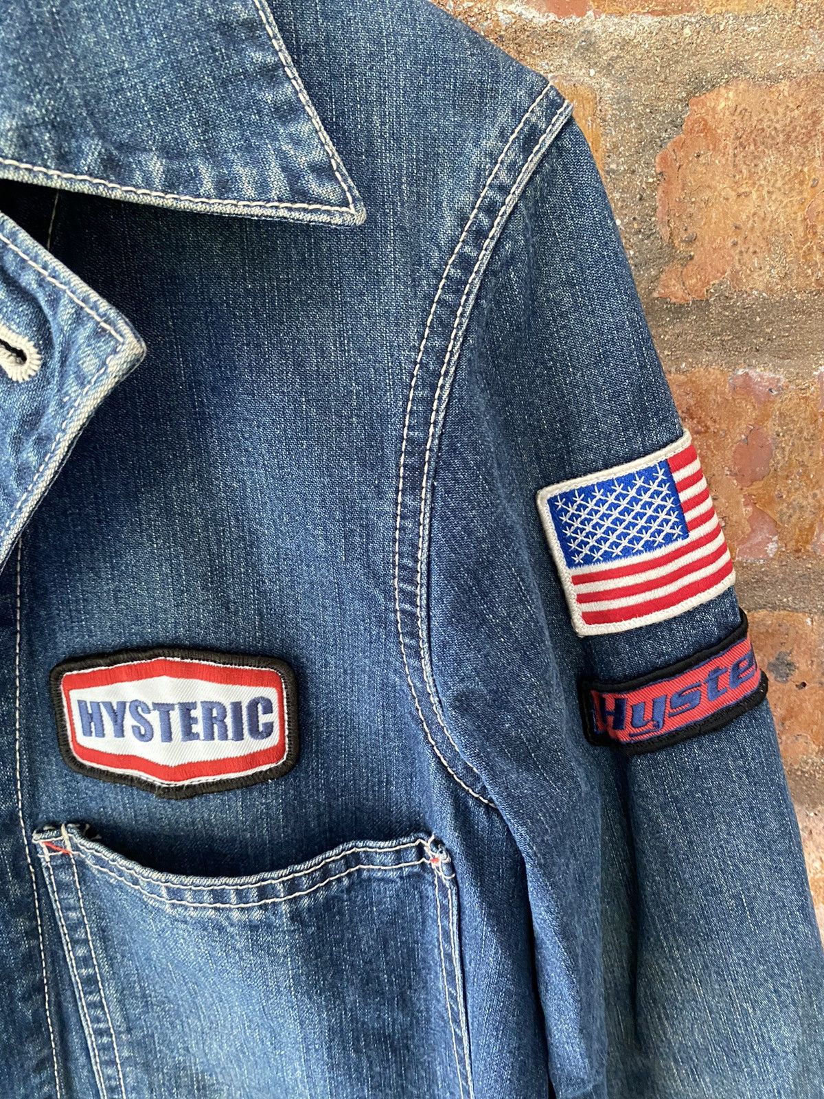 Hysteric Glamour 1990s Hysteric KINKY mechanic patch chore Jacket Size US M / EU 48-50 / 2 - 8 Thumbnail
