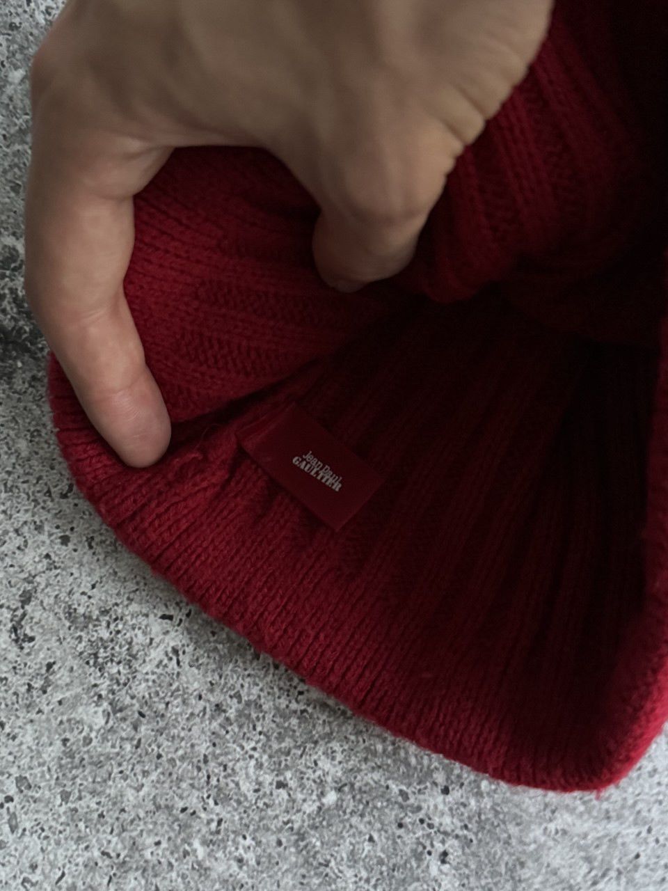 Jean Paul Gaultier Vintage I love Jean Paul Gaultier y2k big logo hat Size ONE SIZE - 4 Thumbnail
