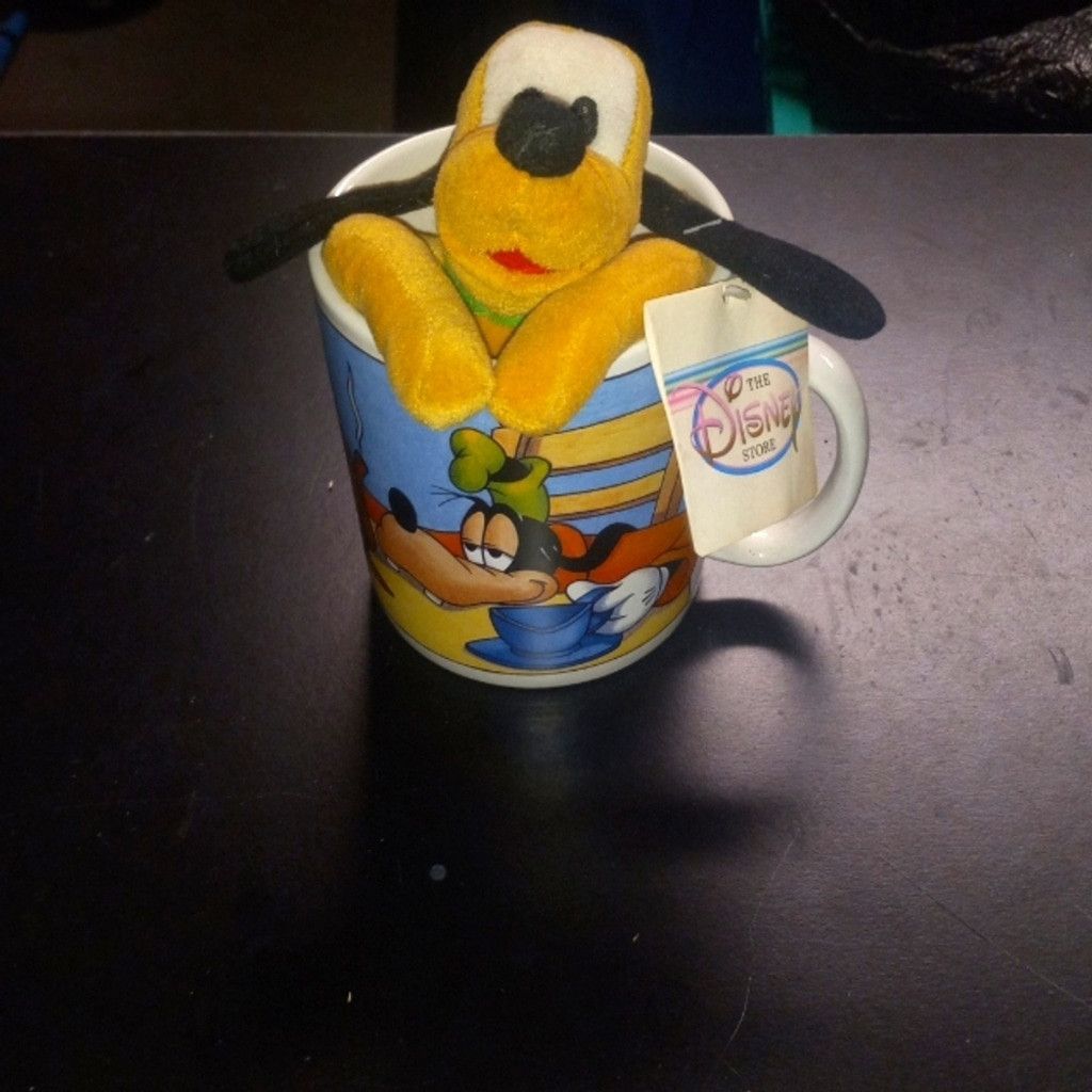 Disney Authintic Disney Pluto Bean Bag Animal & Coffee Mug Set Size ONE SIZE - 1 Thumbnail