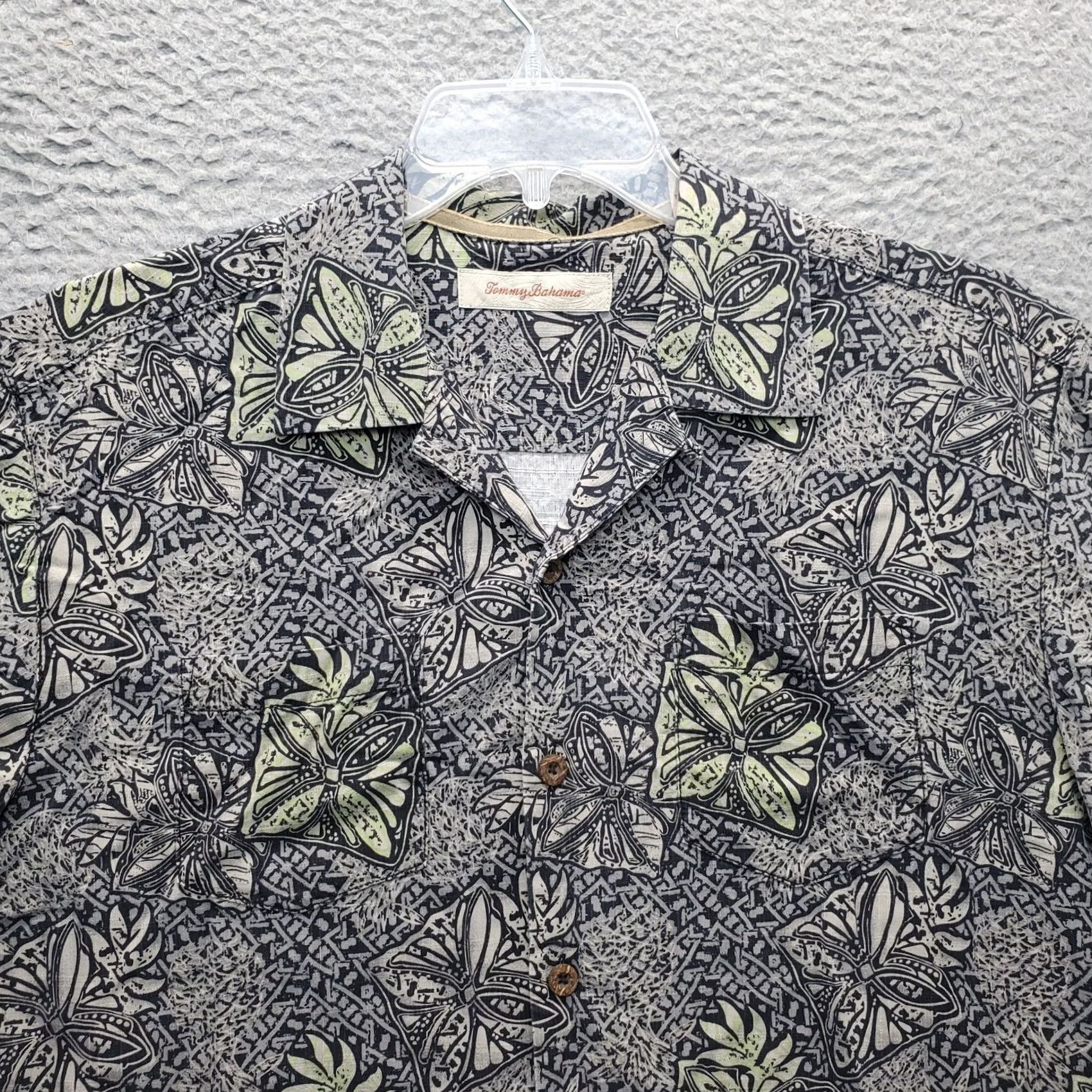 Tommy Bahama Tommy Bahama Hawaiian Shirt Mens M Multi Floral Silk Short Sleeve Button-Up Size US M / EU 48-50 / 2 - 3 Thumbnail
