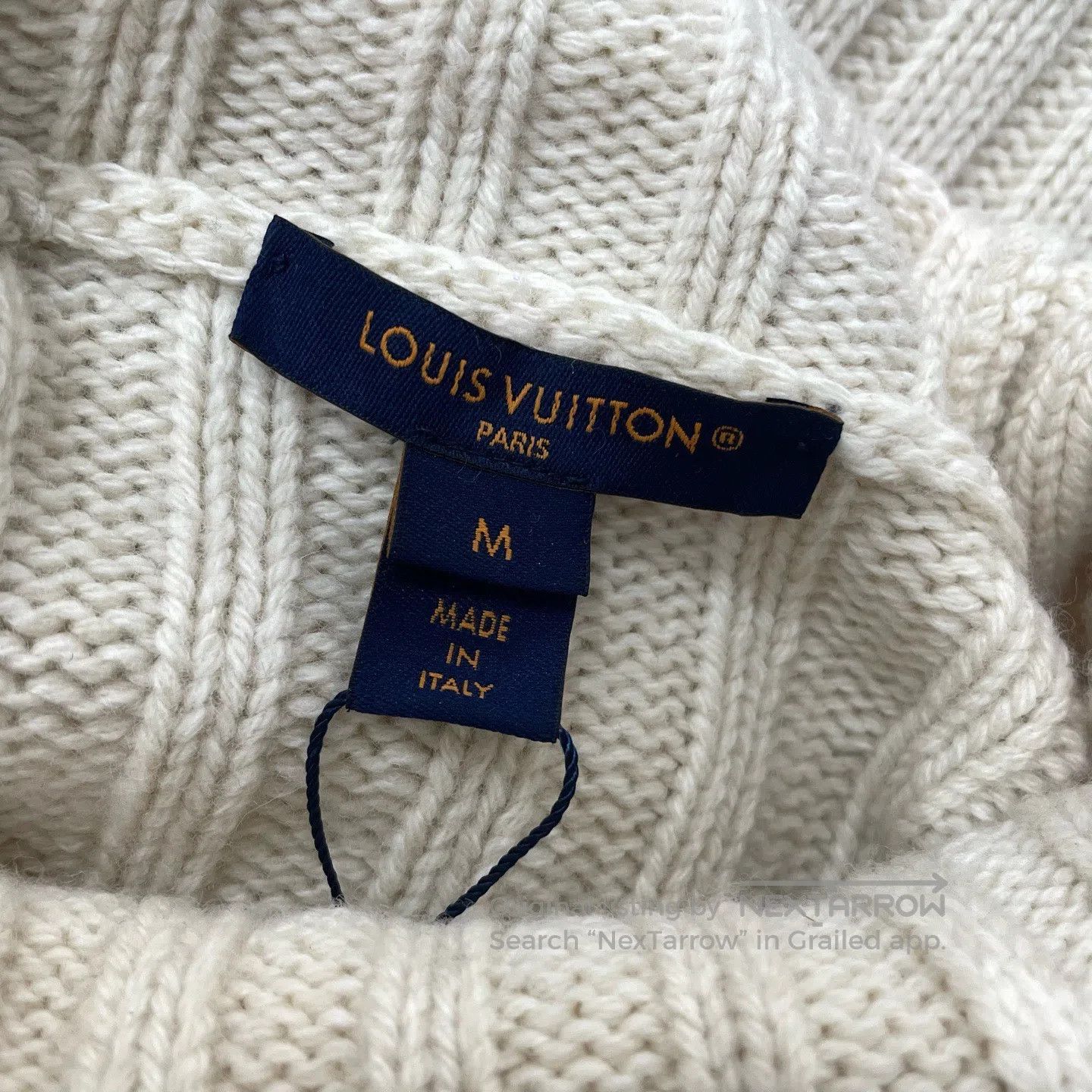 Louis Vuitton Louis Vuitton Embroidered Striped High Neck Long Sleeve Kn Size US M / EU 48-50 / 2 - 4 Thumbnail