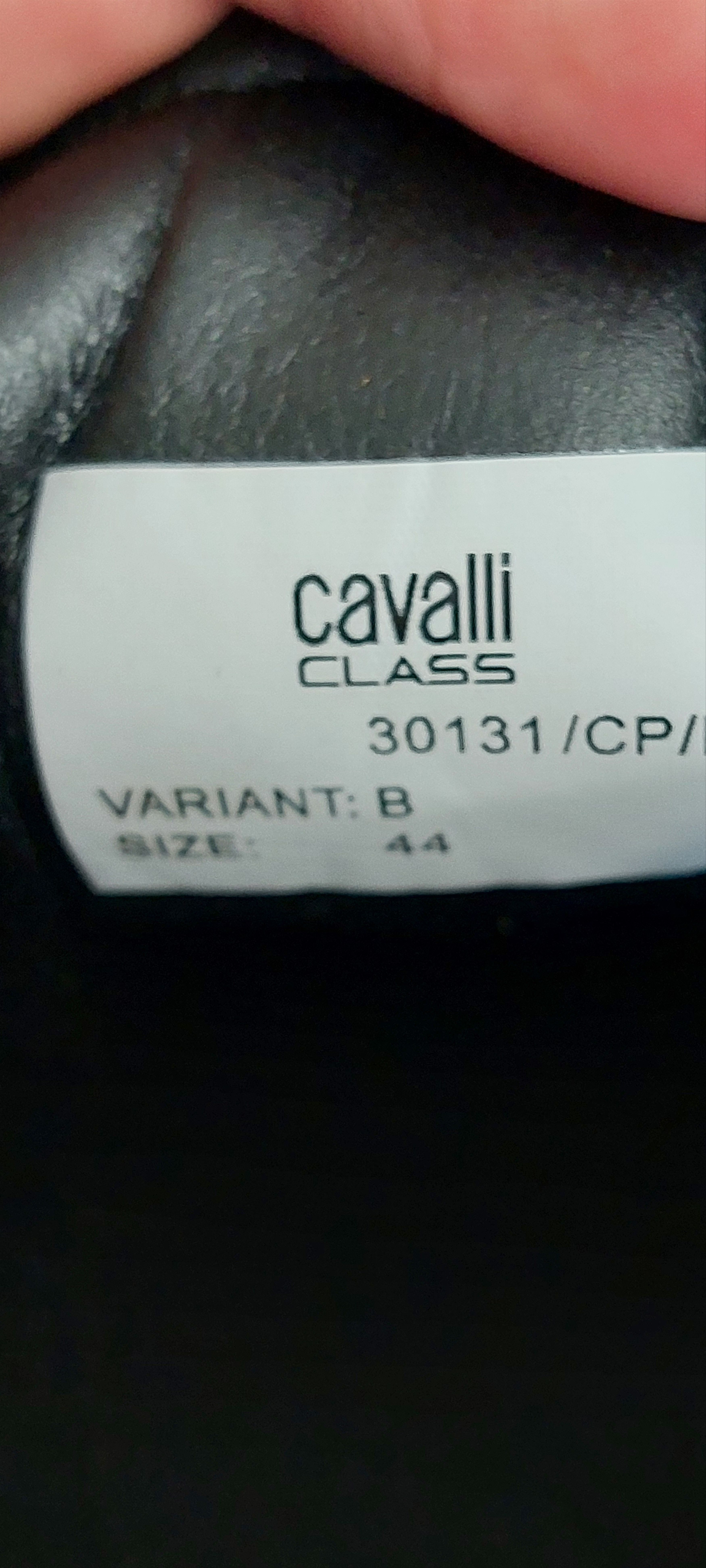 Cavalli Class Cavalli Class black low-top sneakers with gold logo details. Size US 11 / EU 44 - 10 Thumbnail