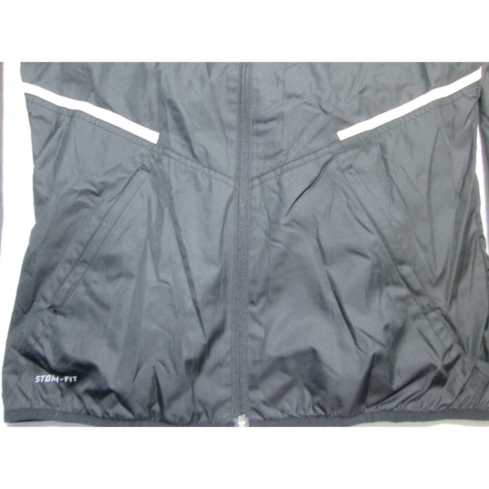Nike Nike Womens Windbreaker Jacket S Black Storm-Fit Active Outerwear Size S / US 4 / IT 40 - 3 Thumbnail