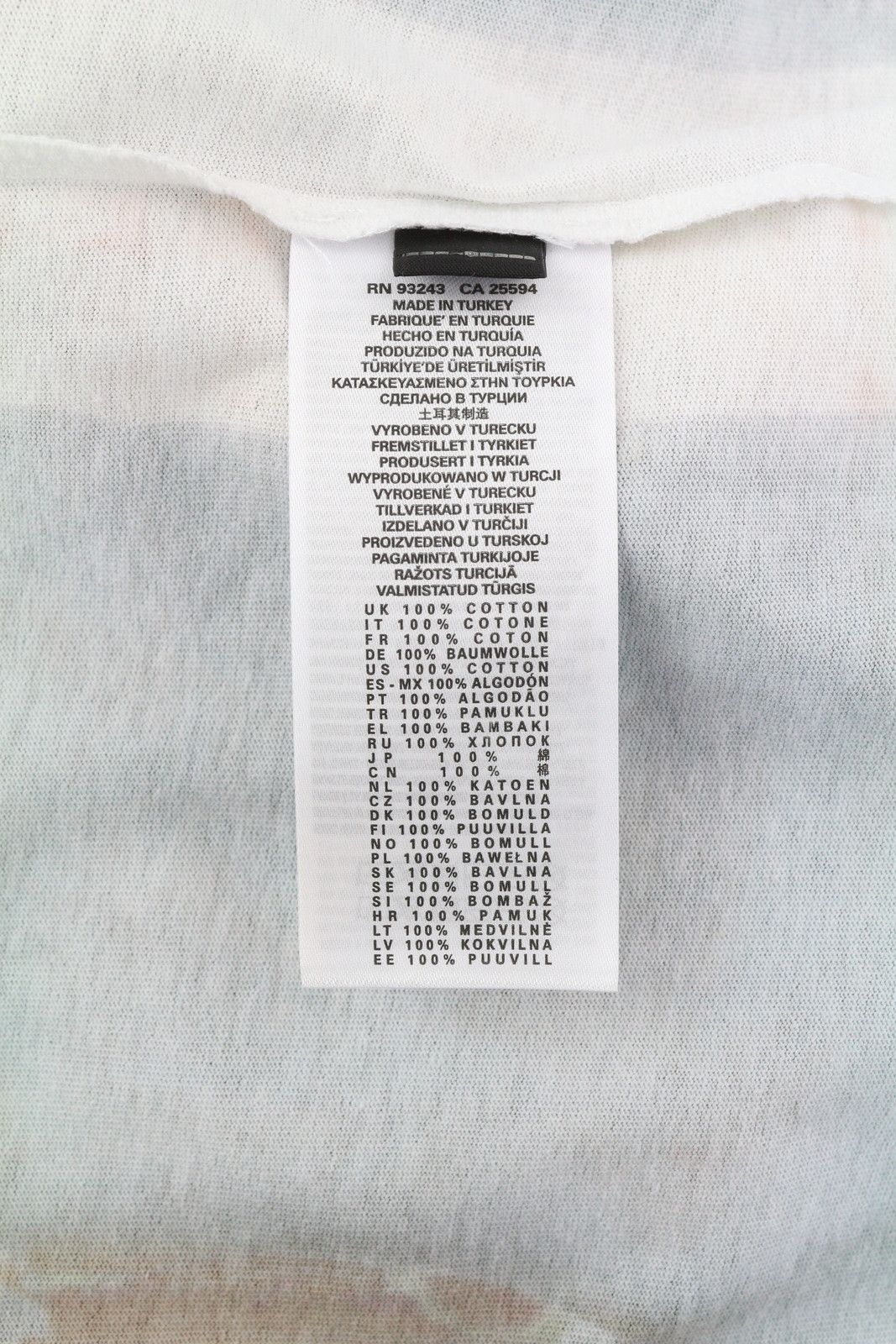 Diesel T-WASH-E3 M White Crew Collar Tricot T-Shirt 85116 Size US M / EU 48-50 / 2 - 6 Thumbnail