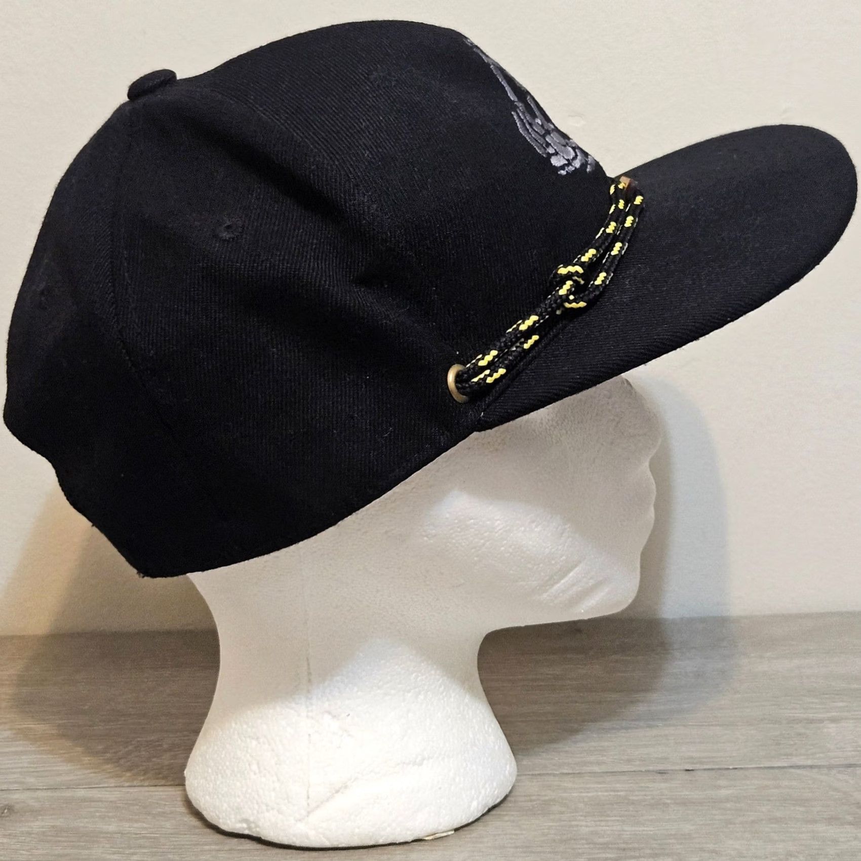 Logo 7 Findlay Hat Black Snapback Skeleton Hands Logo Rope One Size Mens Size ONE SIZE - 2 Thumbnail