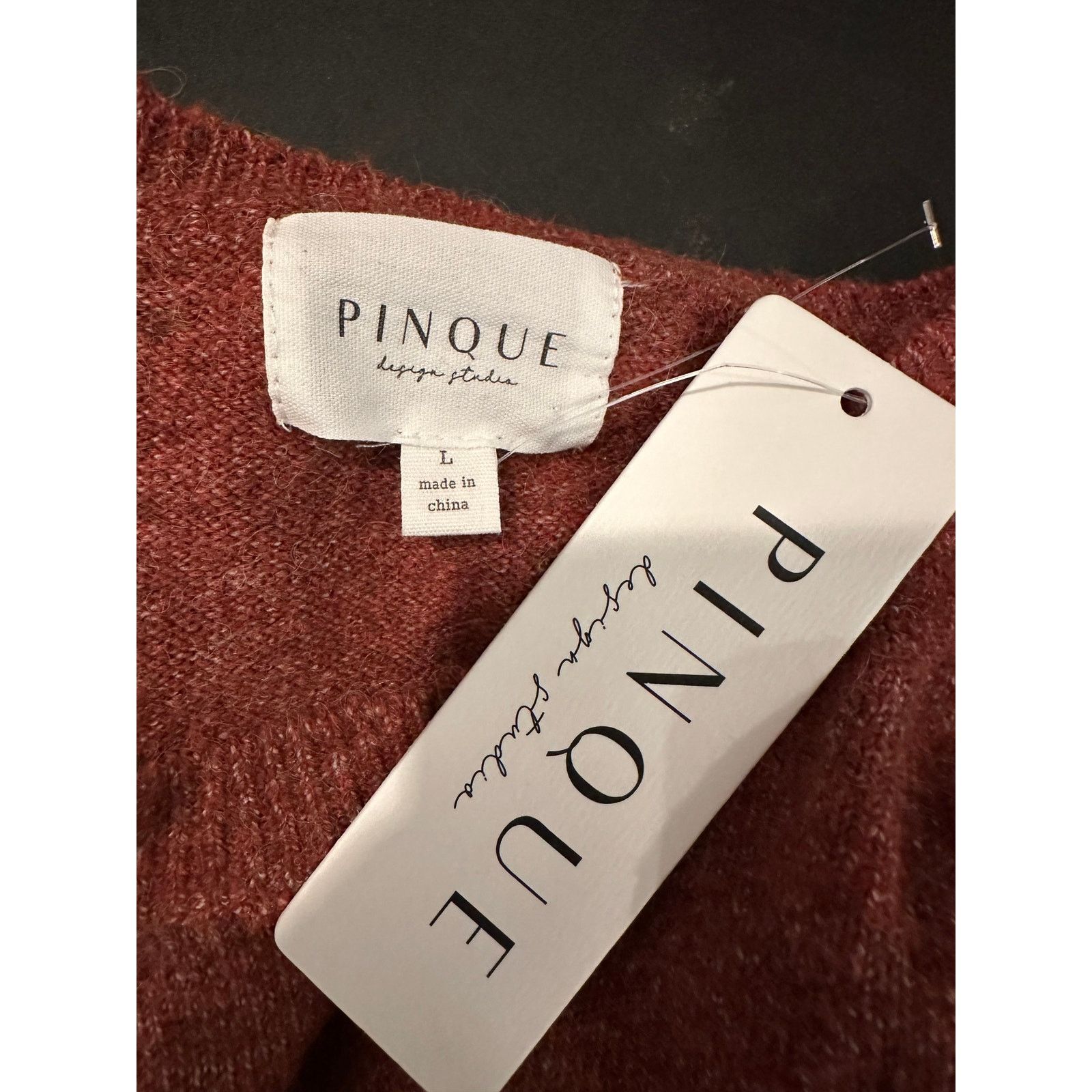 Other Pinque Gina Crewneck Sweater - Burnt Orange - size L Size L / US 10 / IT 46 - 11 Thumbnail