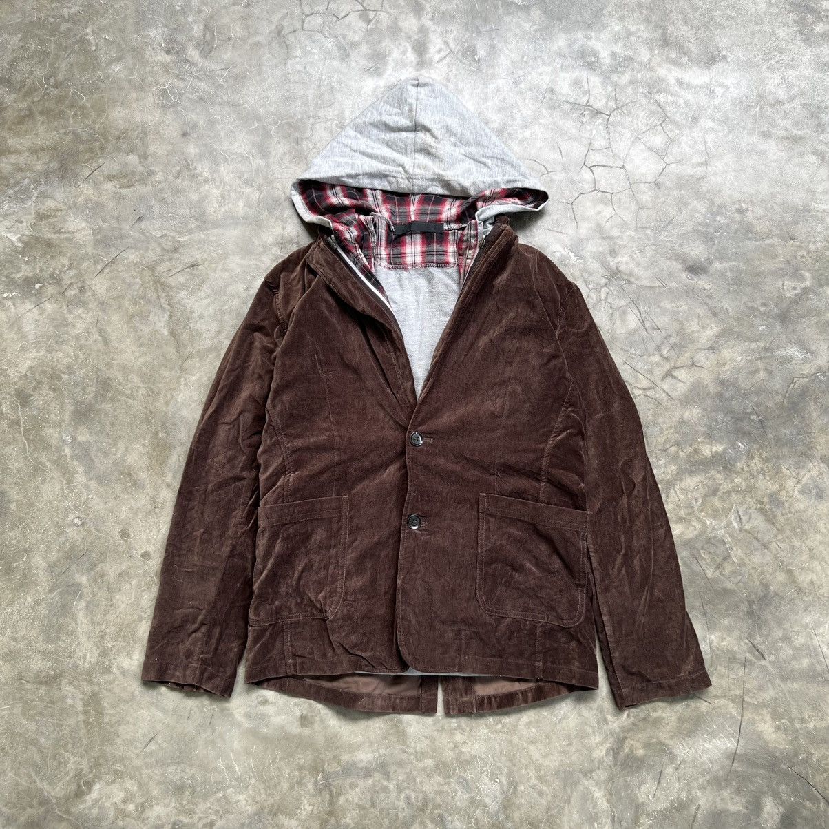 14th Addiction 2000s Oval Dice Vkei Style Double Layer Zip Hoodie Size US M / EU 48-50 / 2 - 1 Thumbnail