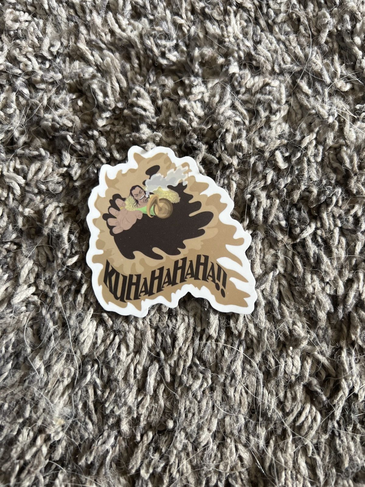 Hypebeast × Vintage Kuhahahaha!! Sticker Size ONE SIZE - 1 Thumbnail
