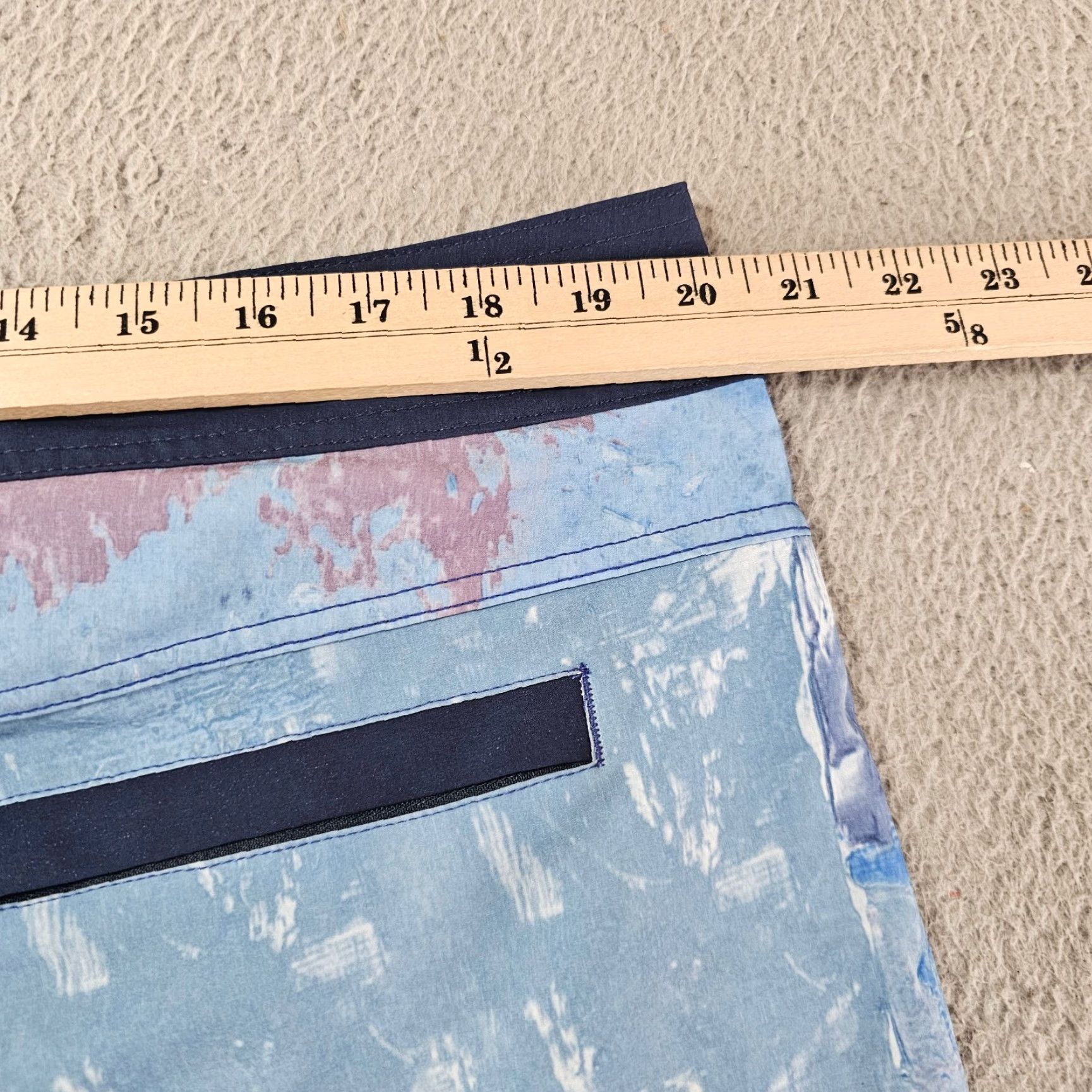 Prana prAna Swim Trunks Mens 38 Board Shorts Blue UPF 50+ Quick Dry Surfing Pockets Drawstring 100% Polyester Casual Nature Aloha Vintage No Mens Size US 38 / EU 54 - 4 Thumbnail