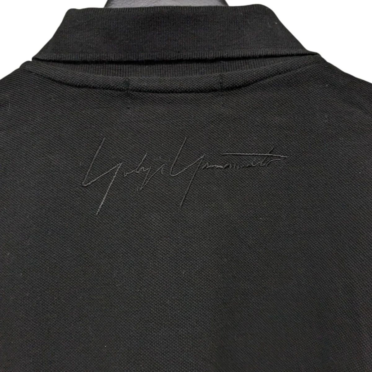 Yohji Yamamoto Pour Homme Embroidered Polo Shirt Size US XL / EU 56 / 4 - 3 Thumbnail