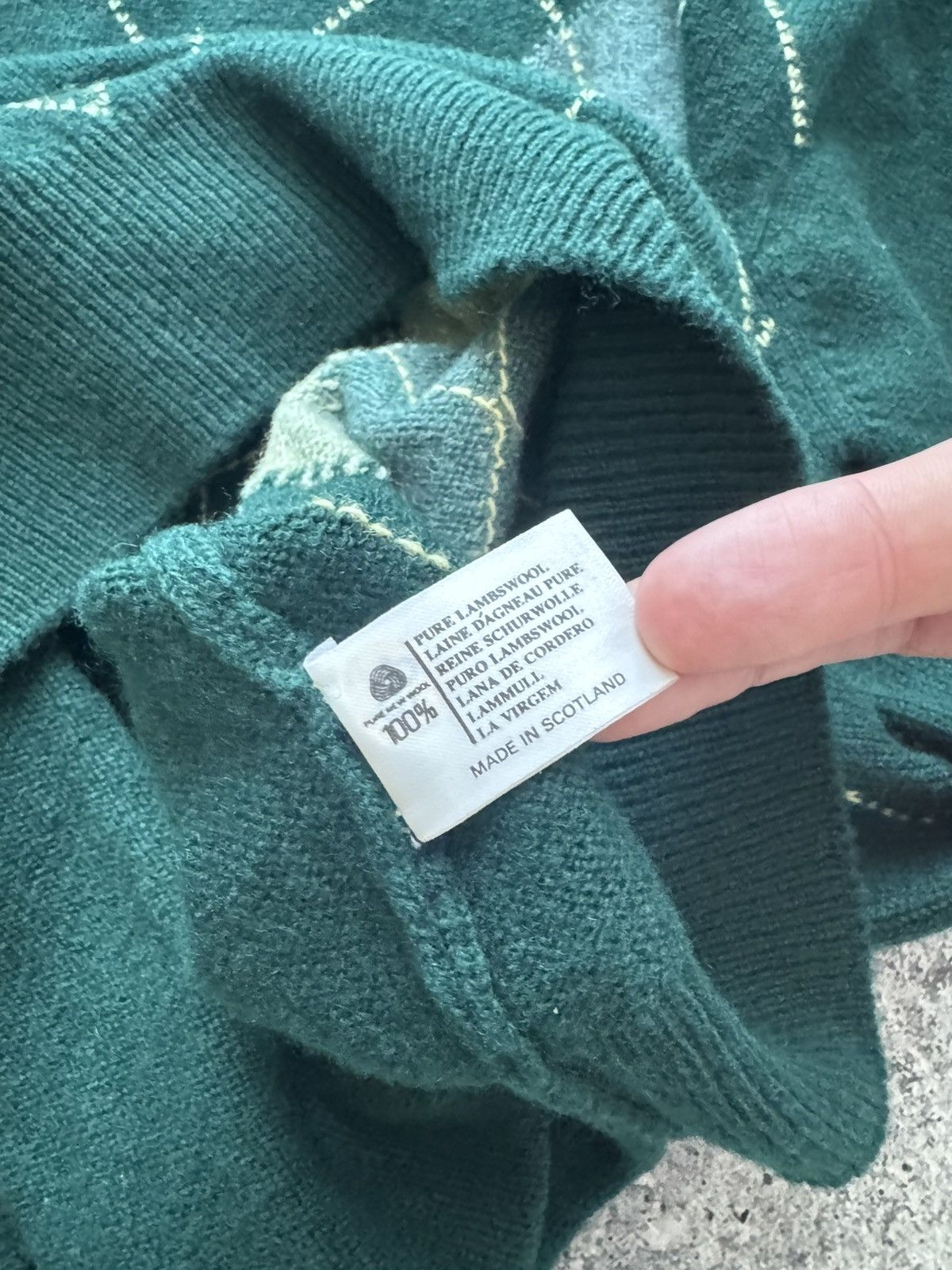 Burberry Burberrys Rare Vintage Sweater Luxury Lambswool knitwear Size US L / EU 52-54 / 3 - 8 Thumbnail