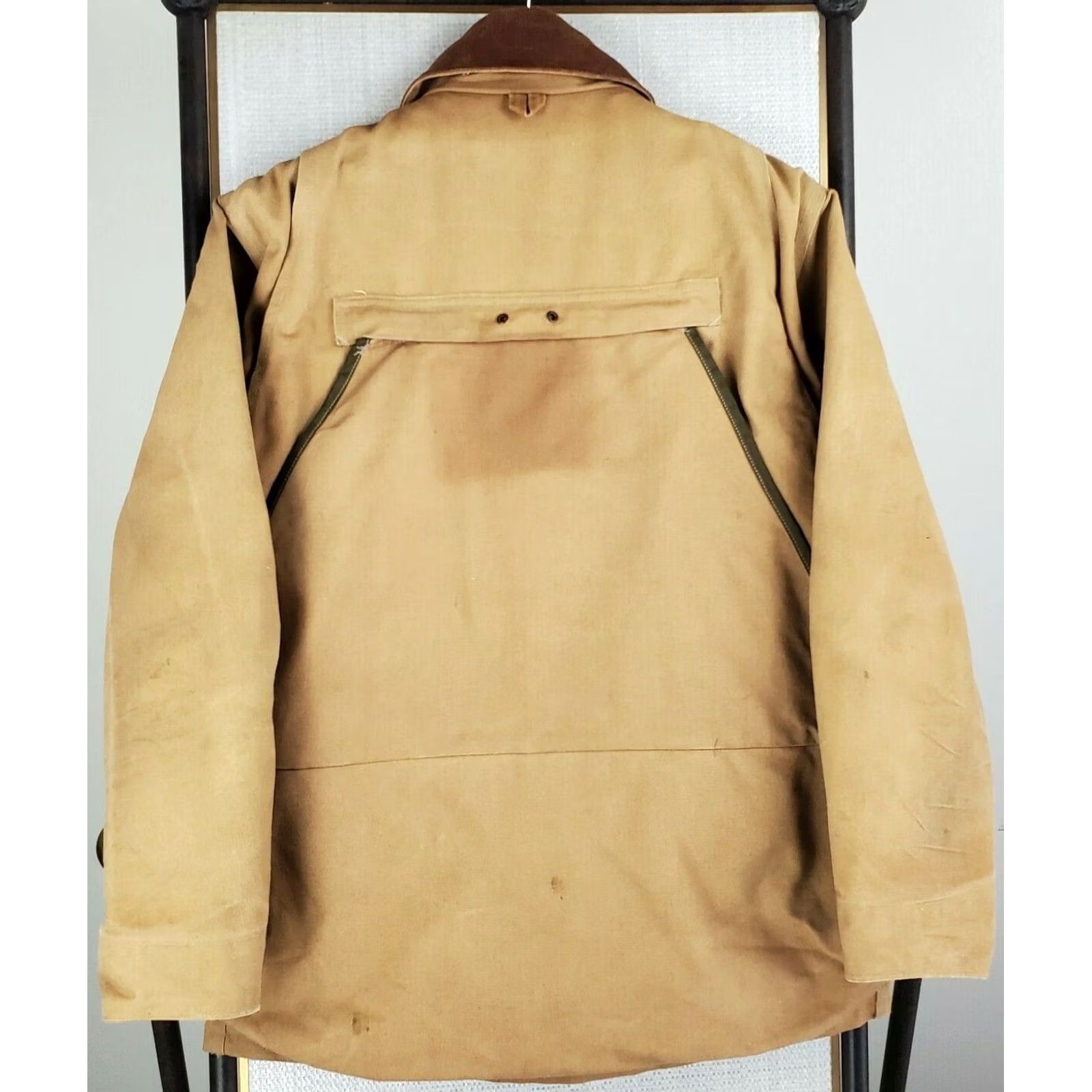 Carhartt VTG Carhartt Jacket Canvas Duck Blanket Liner Hunting Field Jacket USA Made Large Khaki Beige Mens Large Size US L / EU 52-54 / 3 - 5 Thumbnail