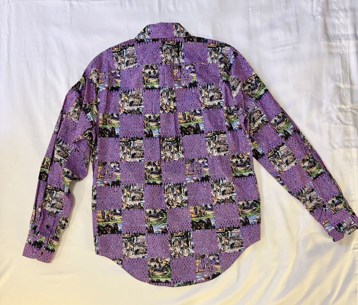 Louis Vuitton Louis Vuitton Men’s Printed Shirt (WITH TAGS) Size US M / EU 48-50 / 2 - 2 Thumbnail
