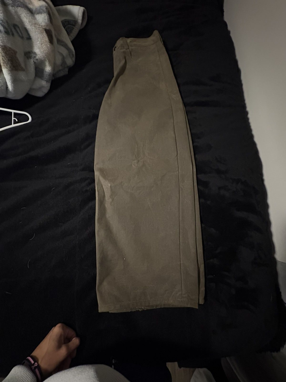 Other Custom UK brown chera waxed denim Size US 31 - 2 Thumbnail
