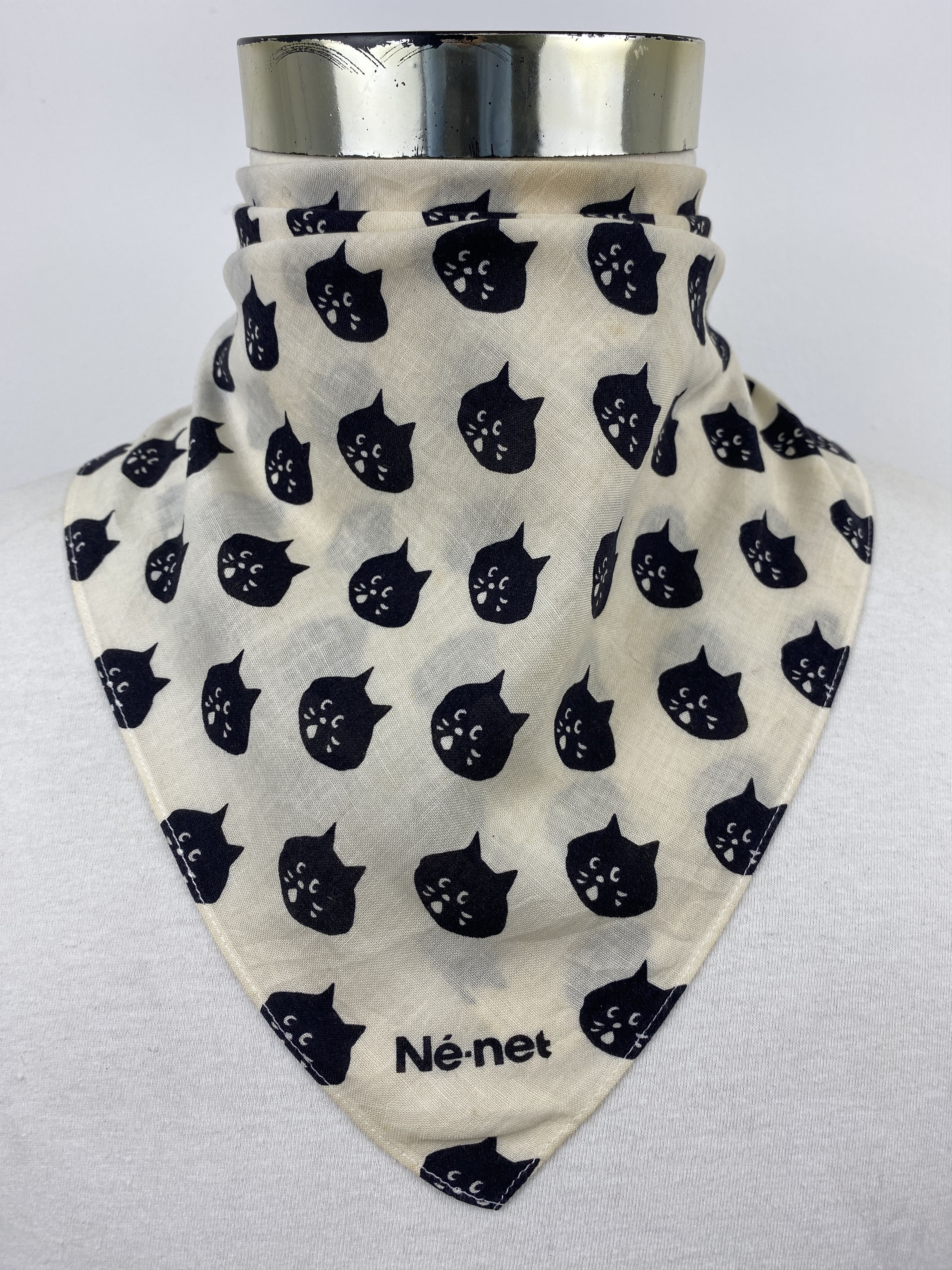 Issey Miyake Vintage Issey Miyake Ne-Net Handkerchief Neckerchief HKC0684 Size ONE SIZE - 1 Thumbnail