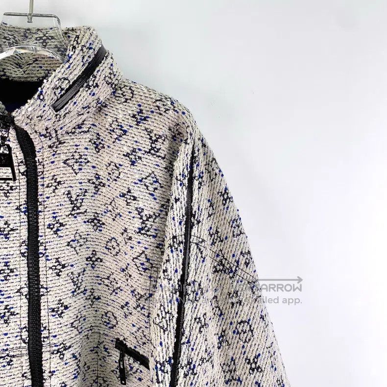Louis Vuitton Louis Vuitton Color-block logo, full print, zip-up, long-s Size XS / US 0-2 / IT 36-38 - 3 Thumbnail