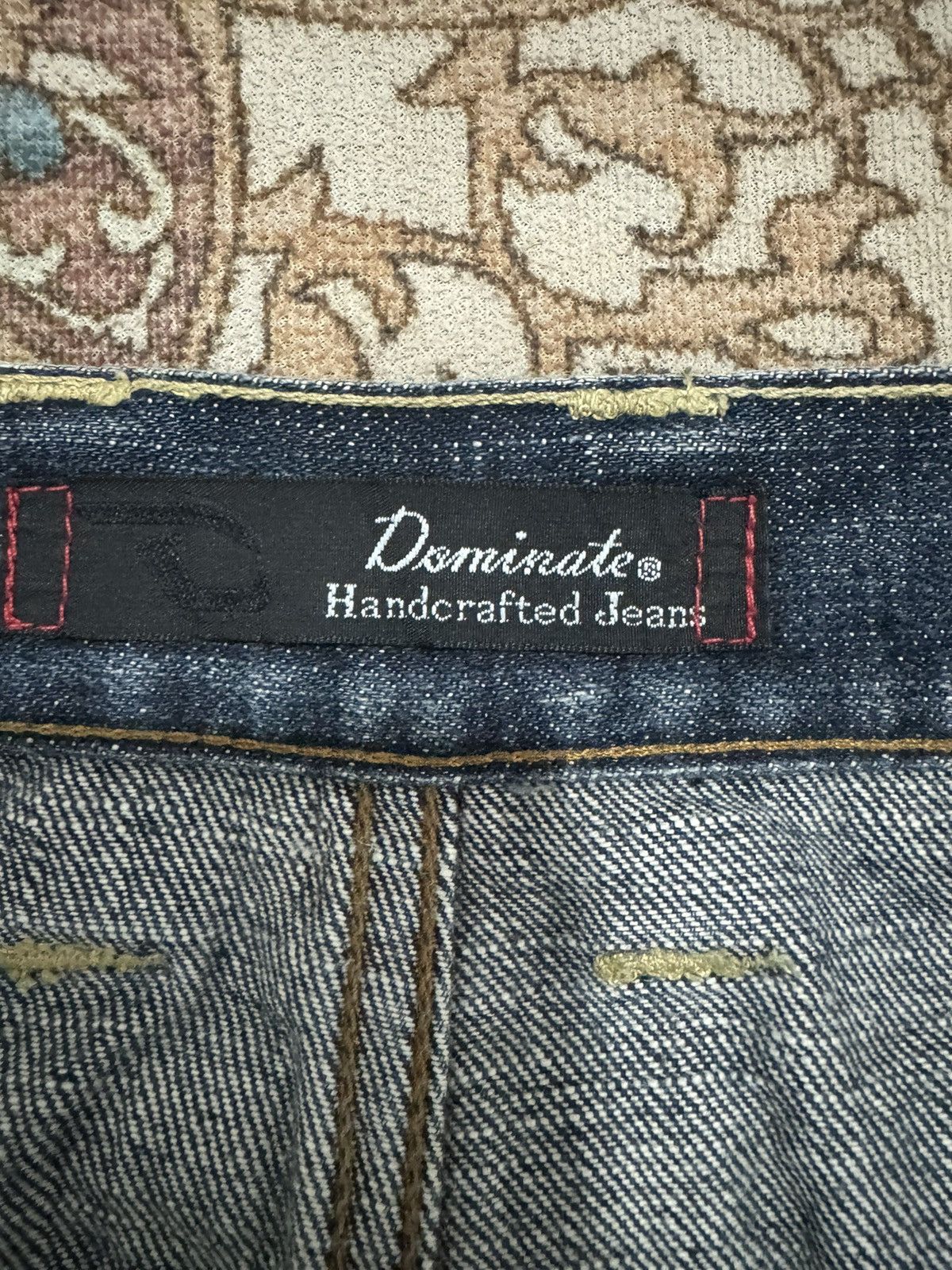 If Six Was Nine × Japanese Brand × Vintage Vintage Dominate Handcrafted Double Waist Jeans Size US 32 / EU 48 - 9 Thumbnail