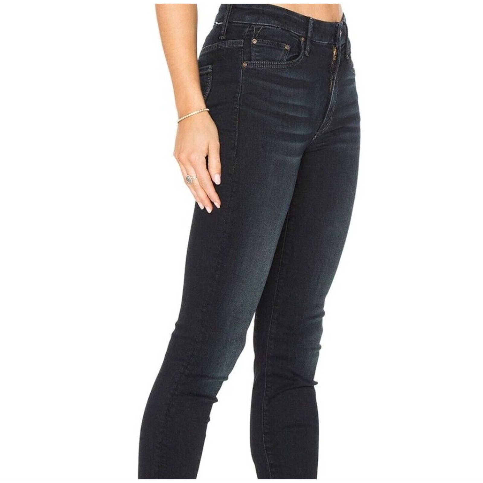 Mother The High Waisted Looker Jeans Coffee, Tea, Or Me 25