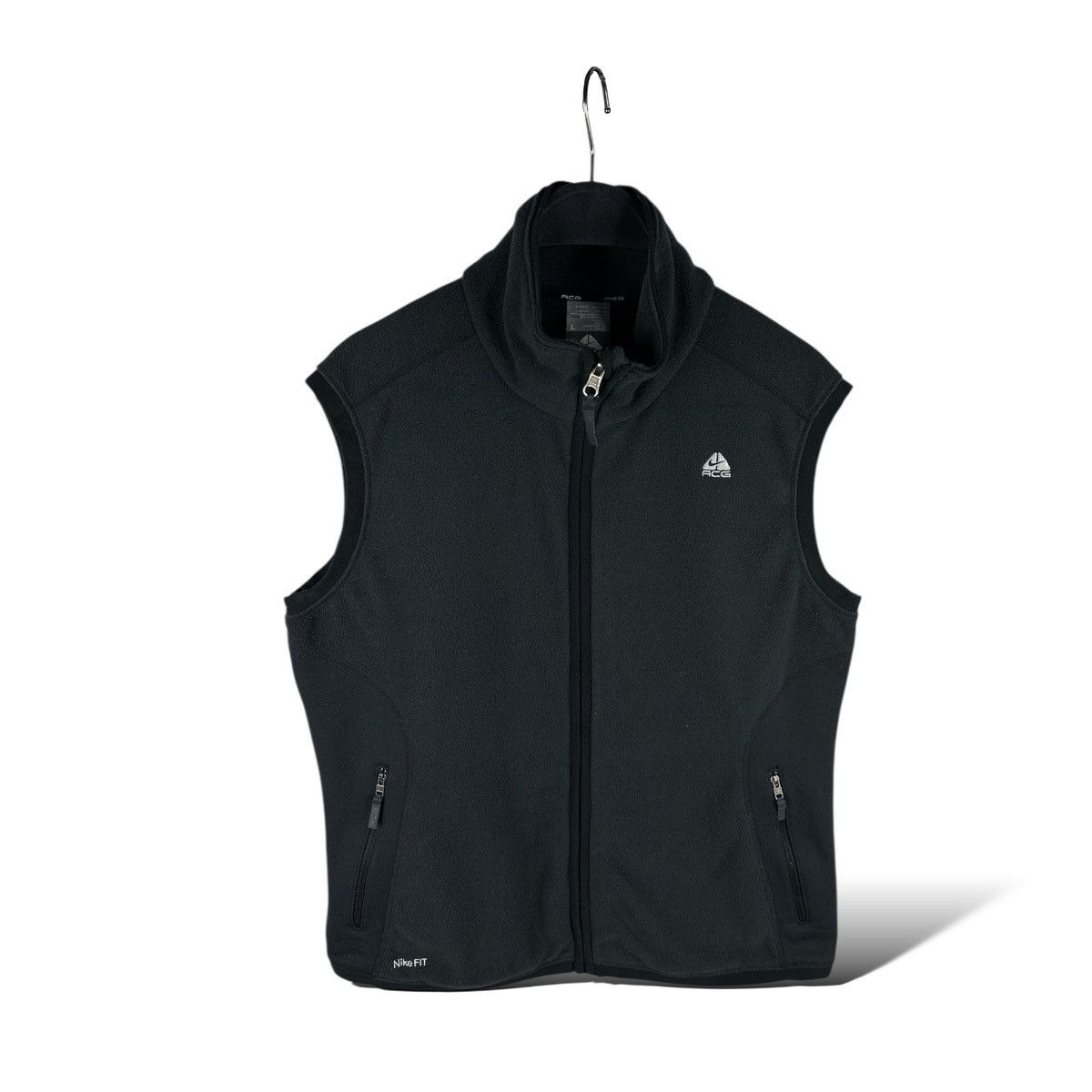 Nike ACG Vintage Y2K Nike ACG Women Fleece Vest Gilet Nike Fit Therma Size L / US 10 / IT 46 - 1 Thumbnail