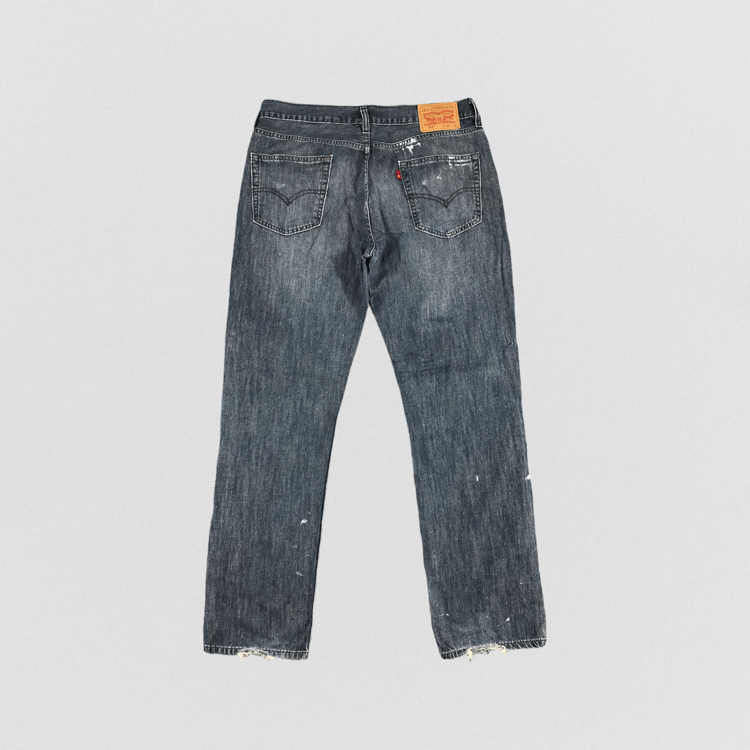 Levi's × Vintage Vintage Levis 514 Jeans-JM1458 Size US 35 - 2 Thumbnail