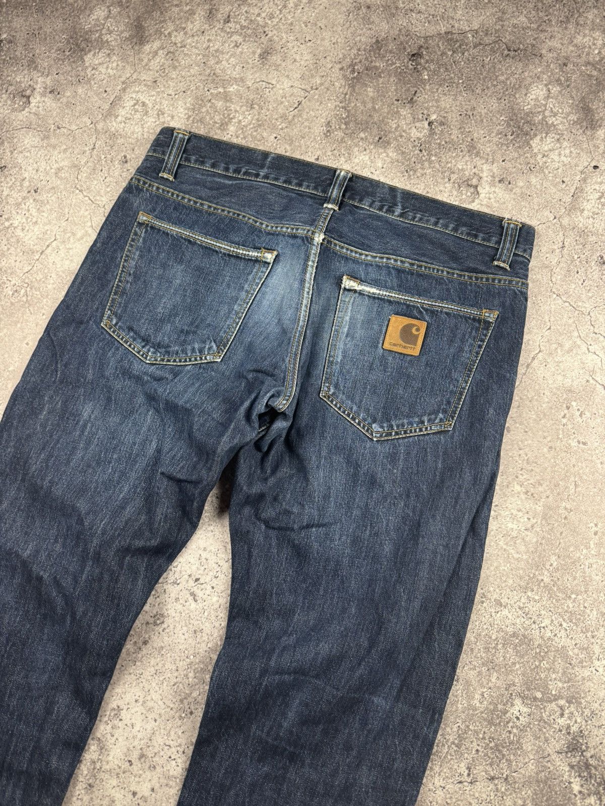 Carhartt Carhartt Davies Vintage Jeans Workwear Skate Y2K Faded Pants Size US 33 - 2 Thumbnail