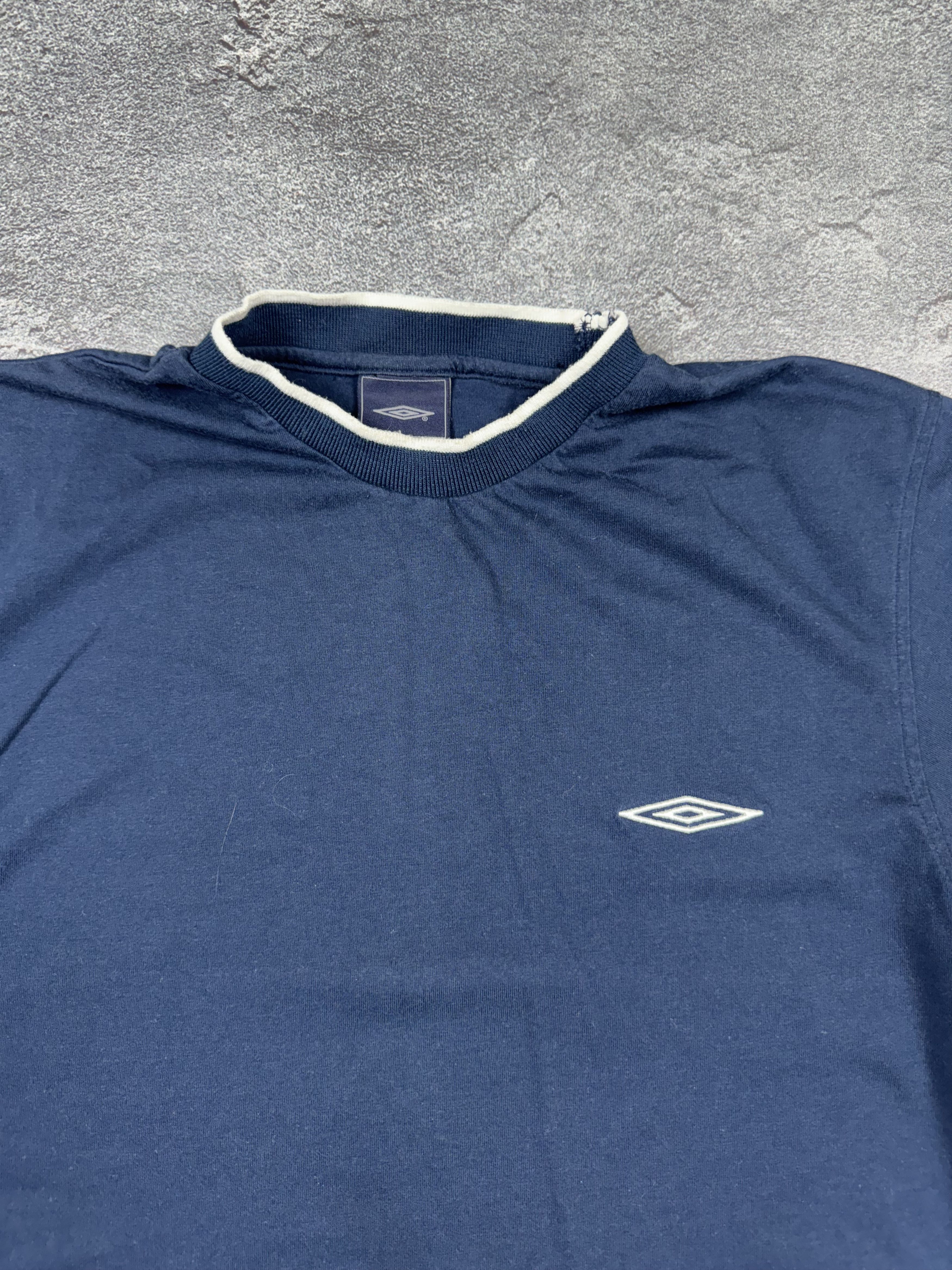 Umbro Umbro Navy T-Shirt Sportswear Size L 2000s Y2K Retro Size US L / EU 52-54 / 3 - 4 Thumbnail
