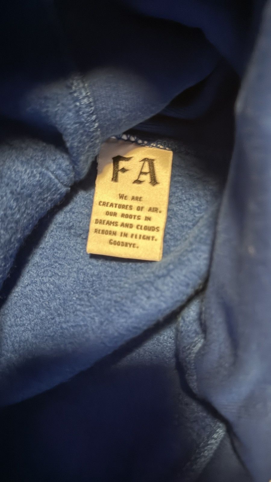 Fucking Awesome blue small logo Fucking Awesome hoodie never worn Size US S / EU 44-46 / 1 - 7 Thumbnail