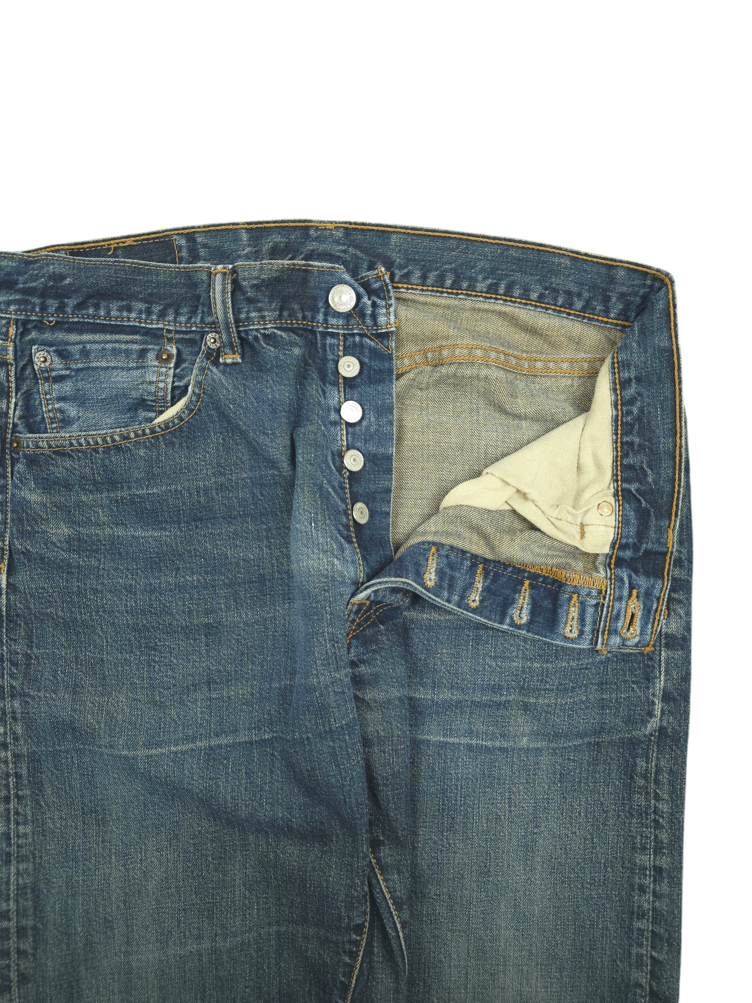Levi's × Vintage 💎 Size 33/32 Vintage 90's Levi's 501 Jeans Y2K Acid Wash Size US 33 - 6 Thumbnail